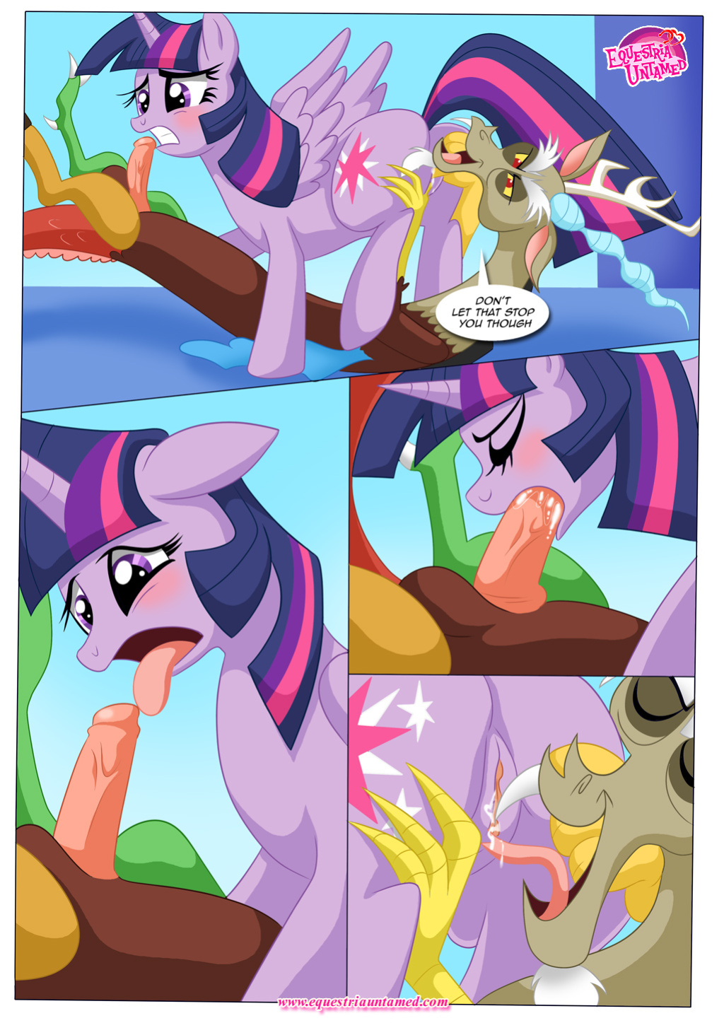 [Equestria Untamed (Palcomix)] Libraries Are Supposed To Be Quiet