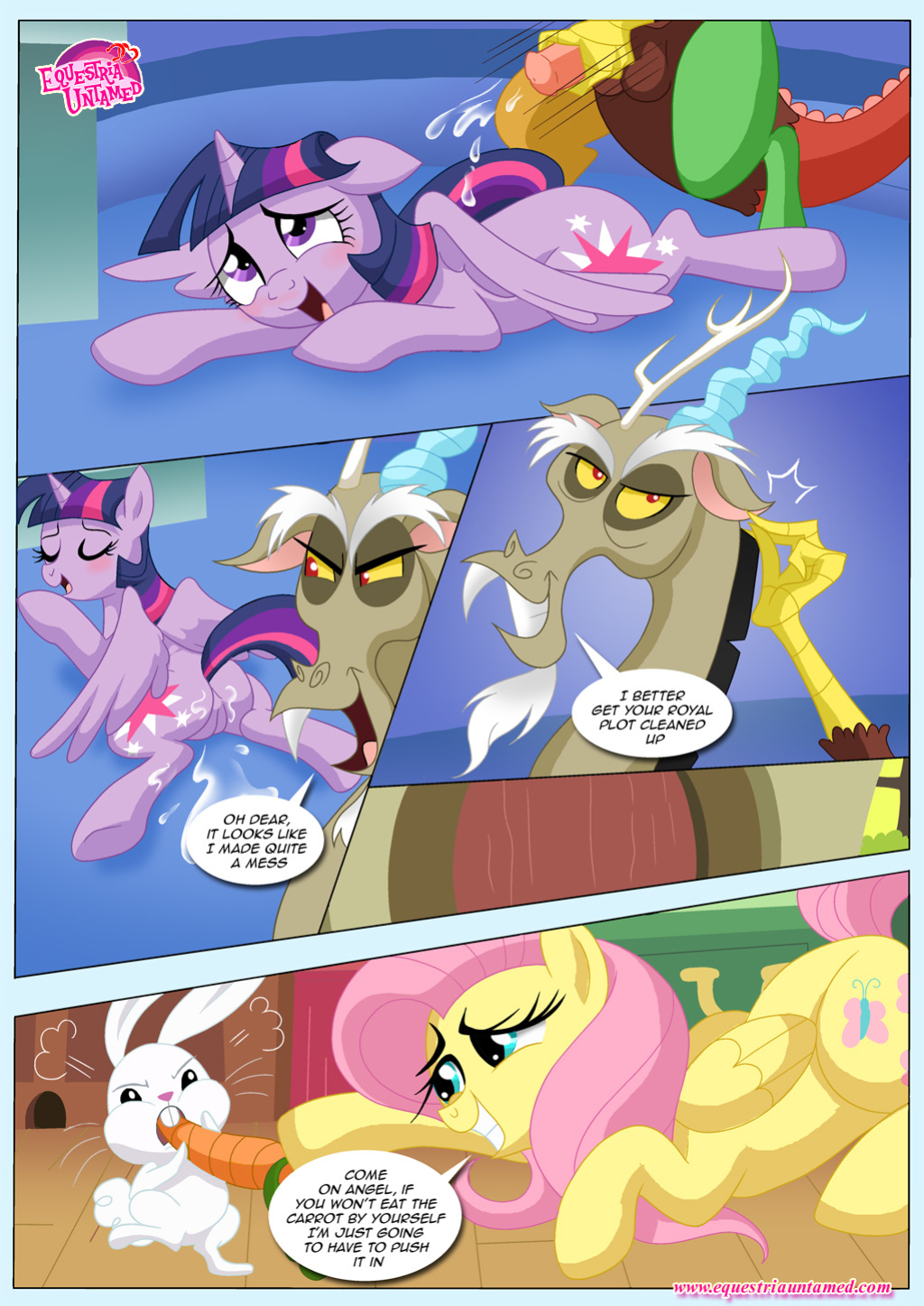 [Equestria Untamed (Palcomix)] Libraries Are Supposed To Be Quiet