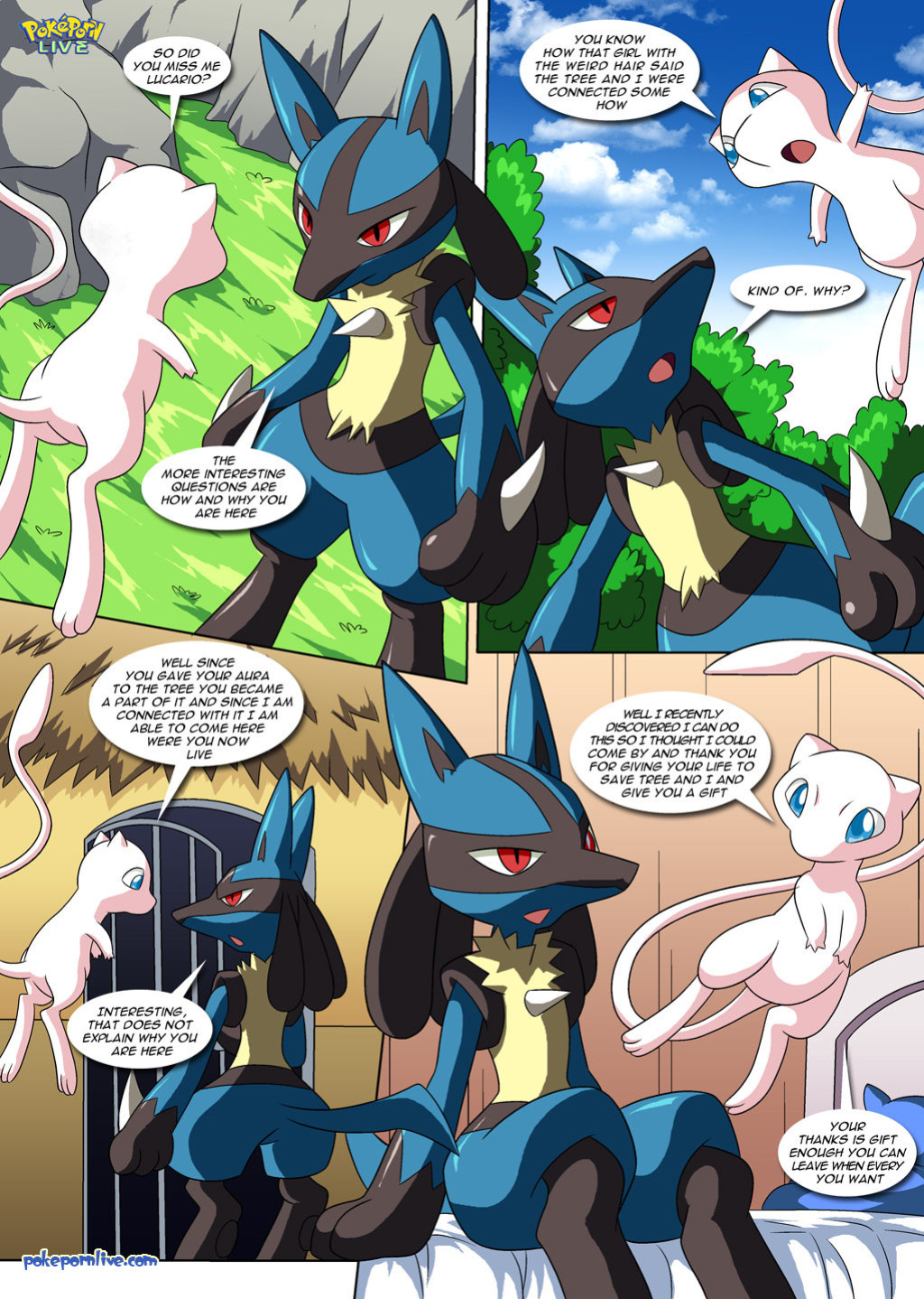 [Palcomix] Lucario's Gift