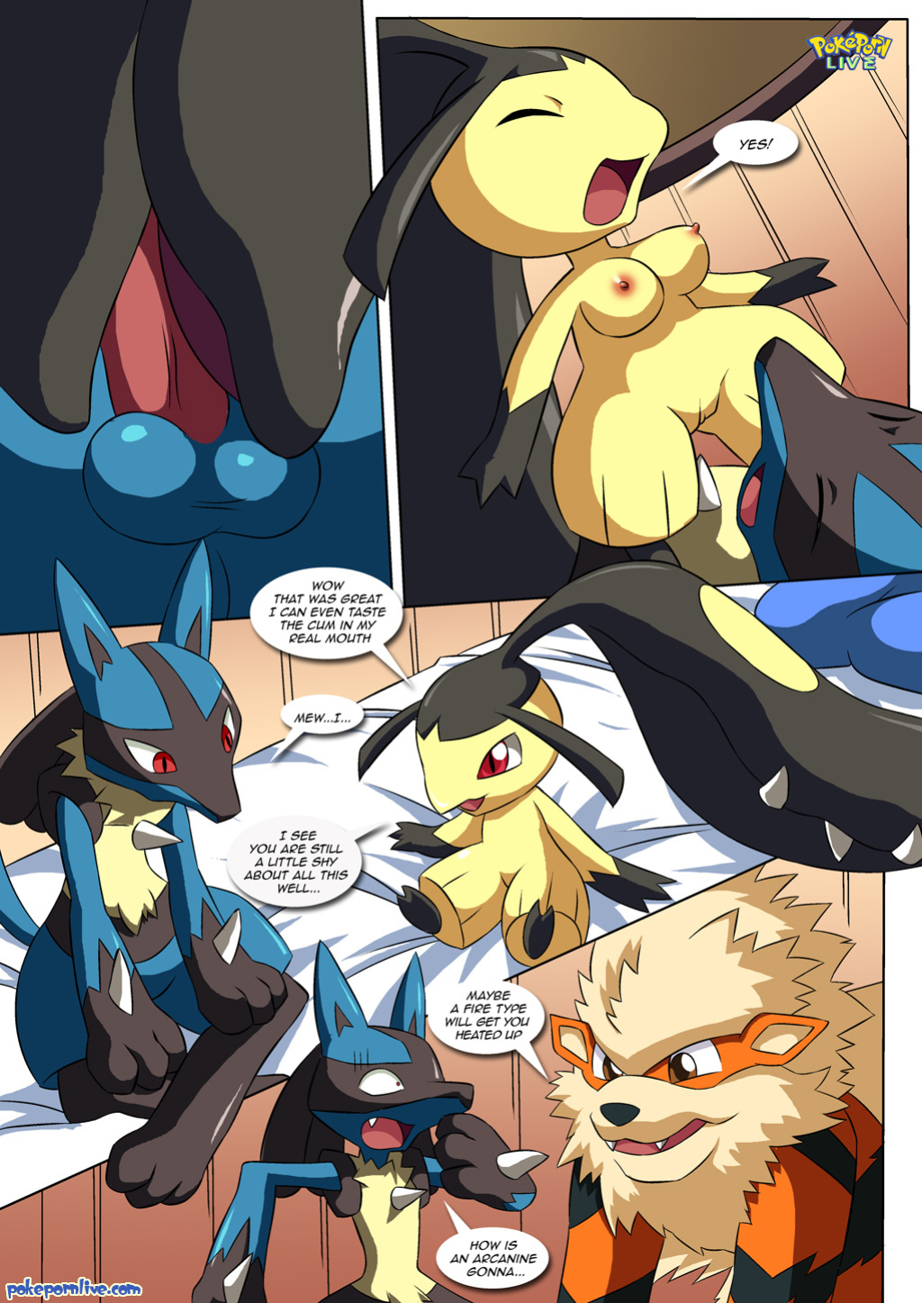 [Palcomix] Lucario's Gift