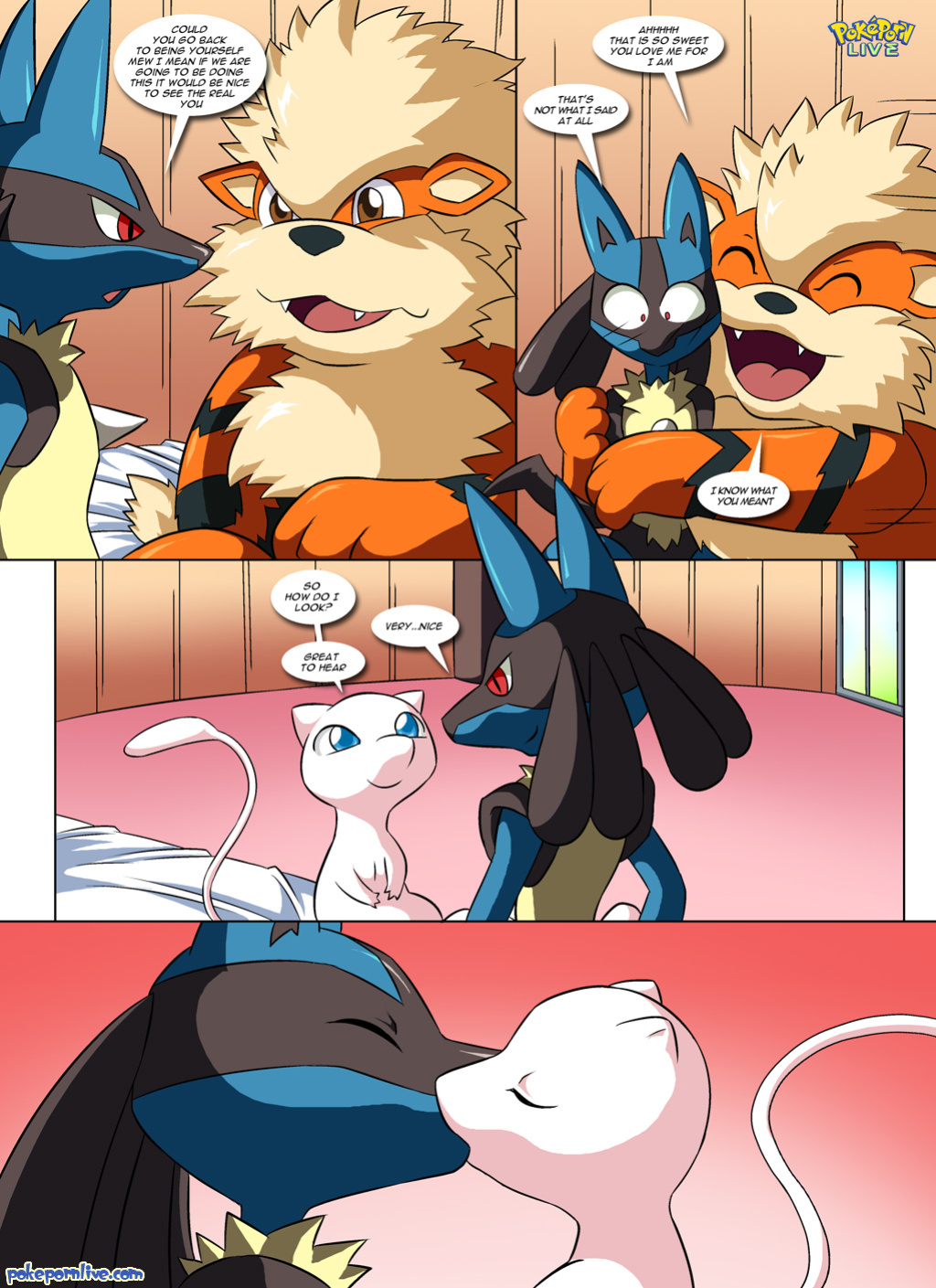 [Palcomix] Lucario's Gift