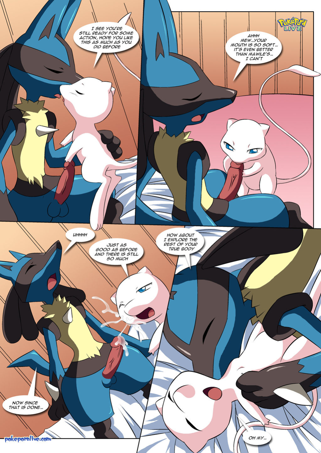 [Palcomix] Lucario's Gift