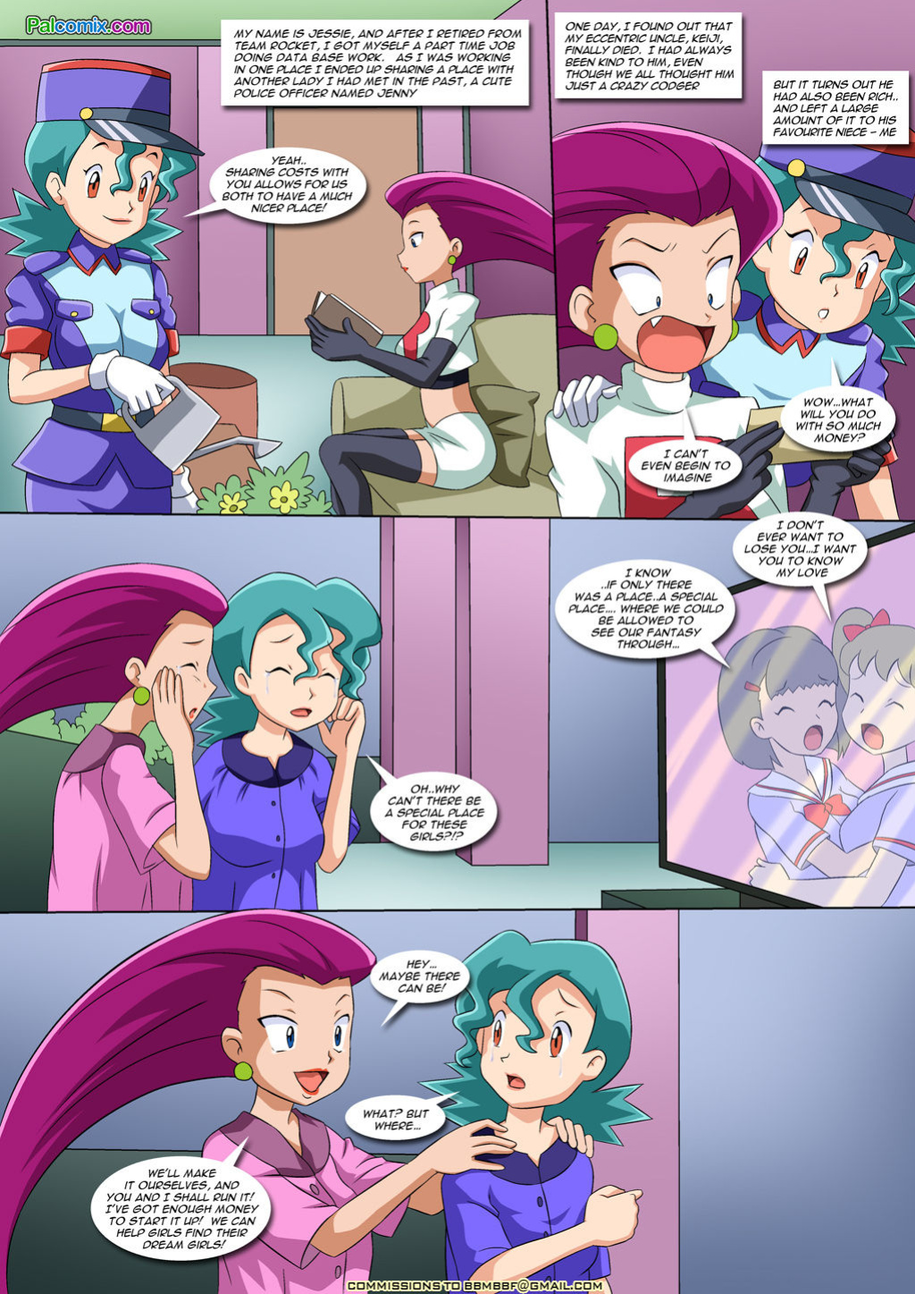 [Palcomix] Lesbian Fantasy Island