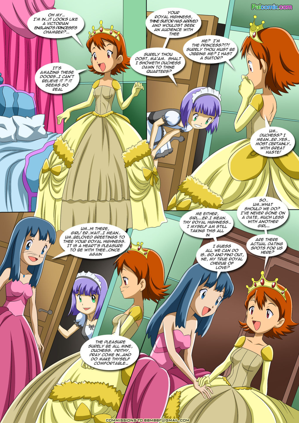 [Palcomix] Lesbian Fantasy Island
