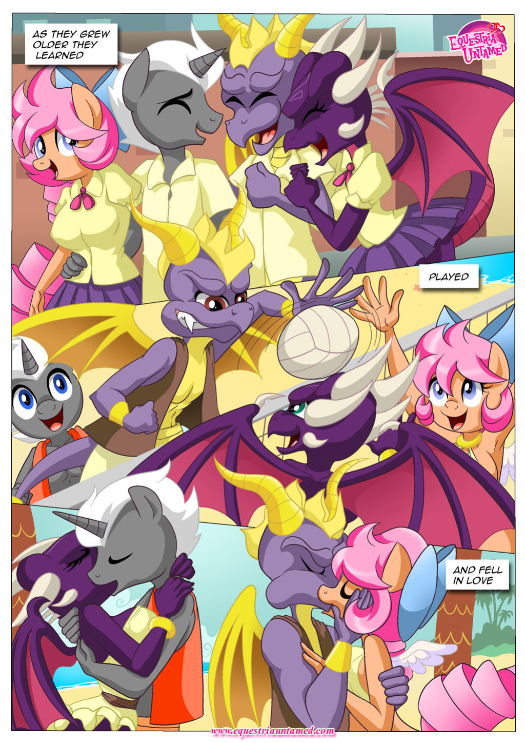 [Palcomix] The Power Of Dragon Mating