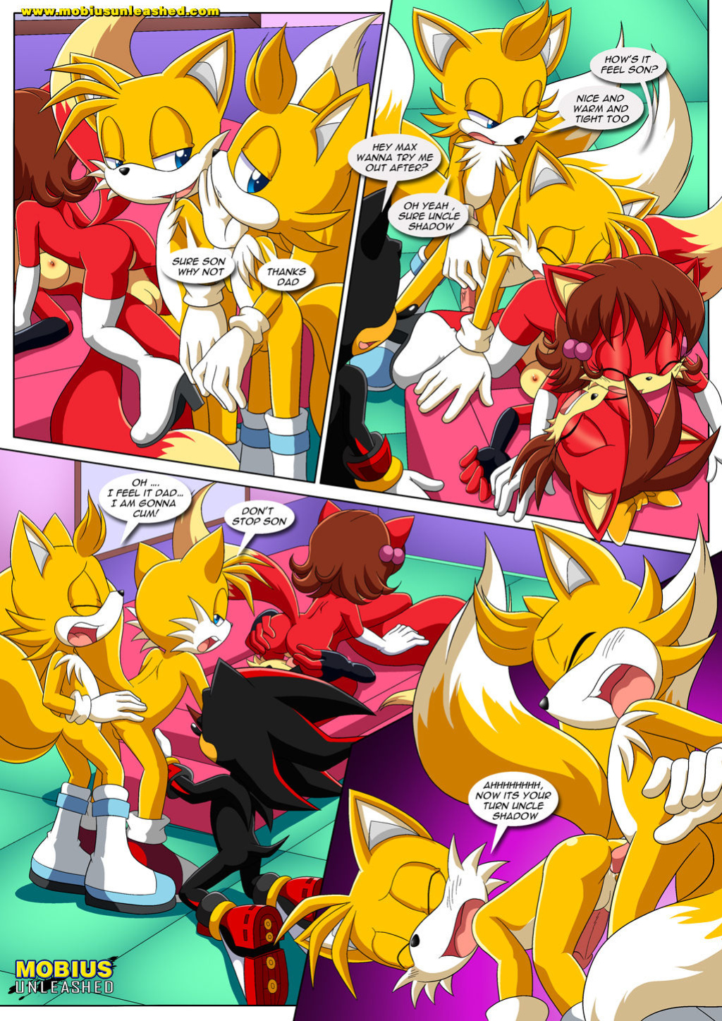 [Palcomix] The Prower Family Affair - Foxy Black