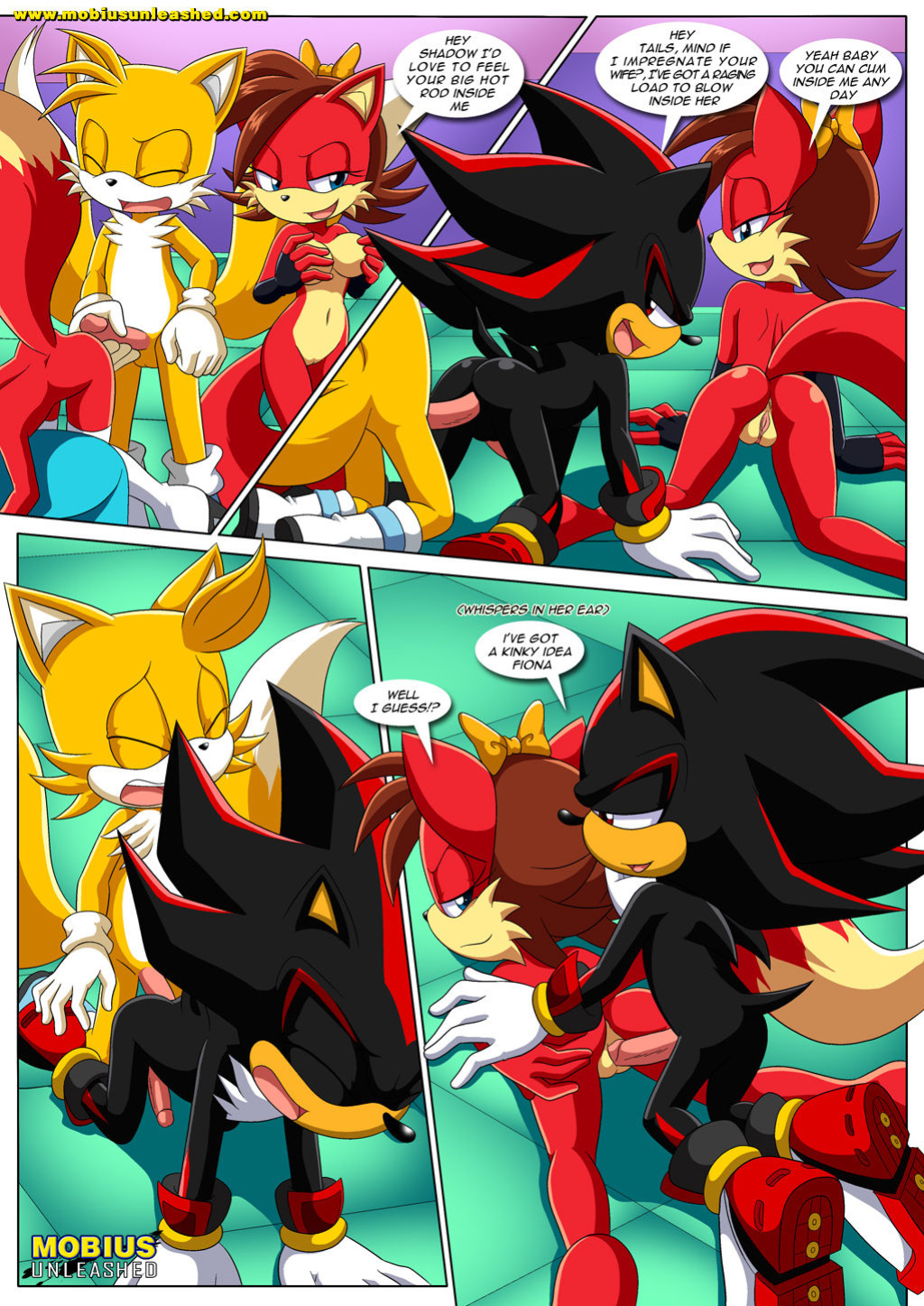 [Palcomix] The Prower Family Affair - Foxy Black