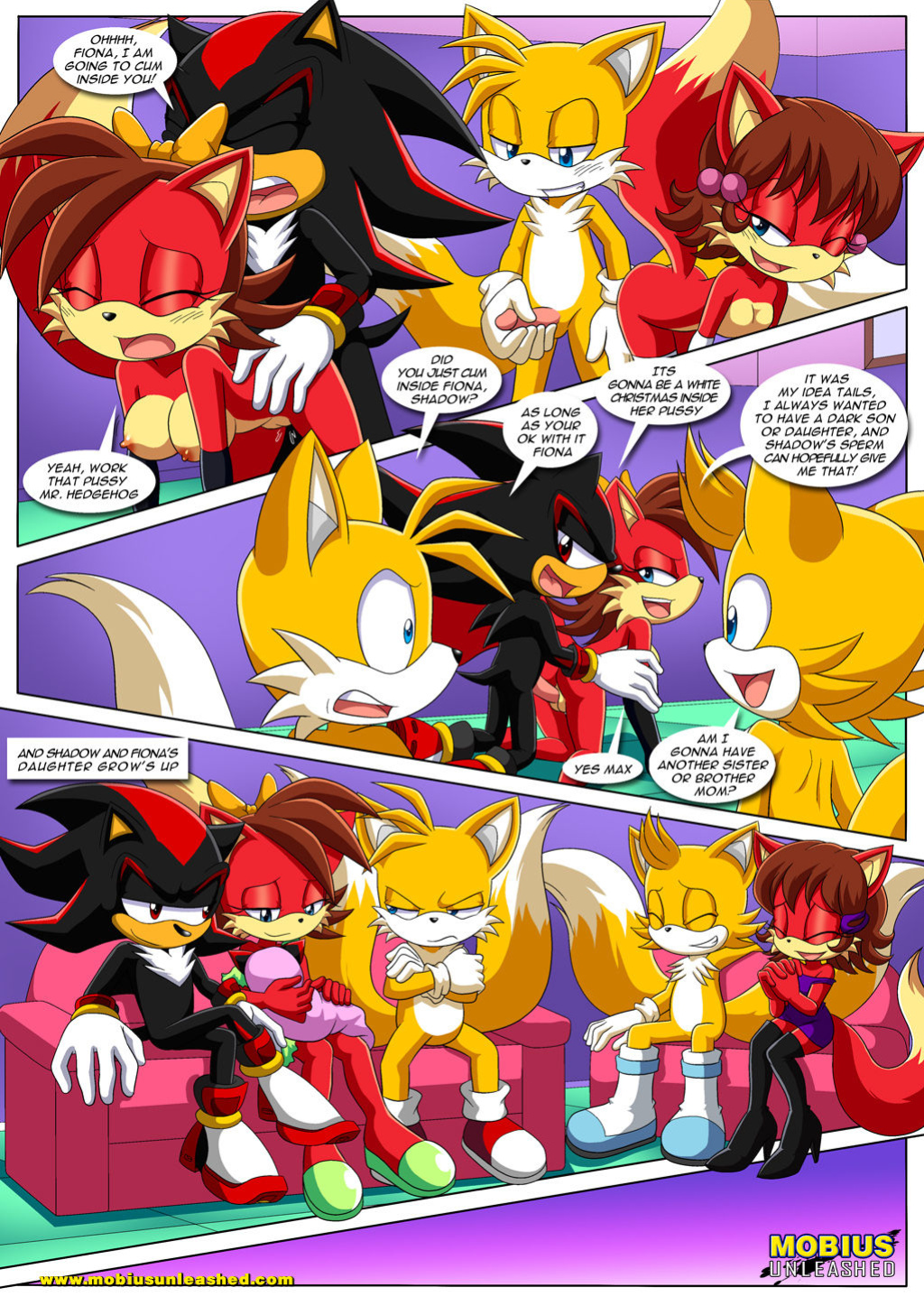 [Palcomix] The Prower Family Affair - Foxy Black