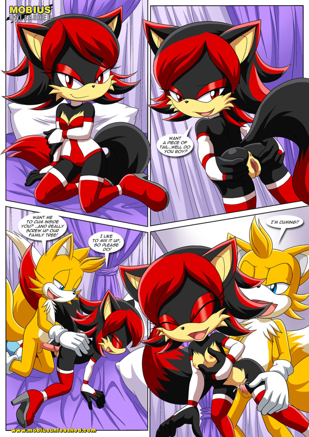 [Palcomix] The Prower Family Affair - Foxy Black