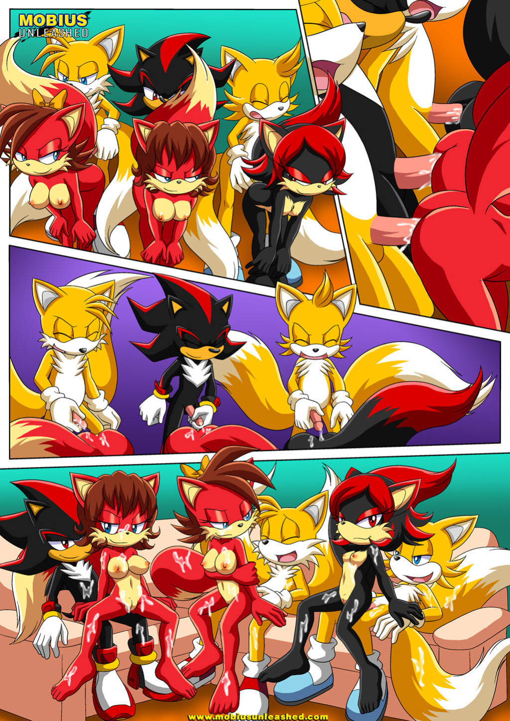 [Palcomix] The Prower Family Affair - Foxy Black