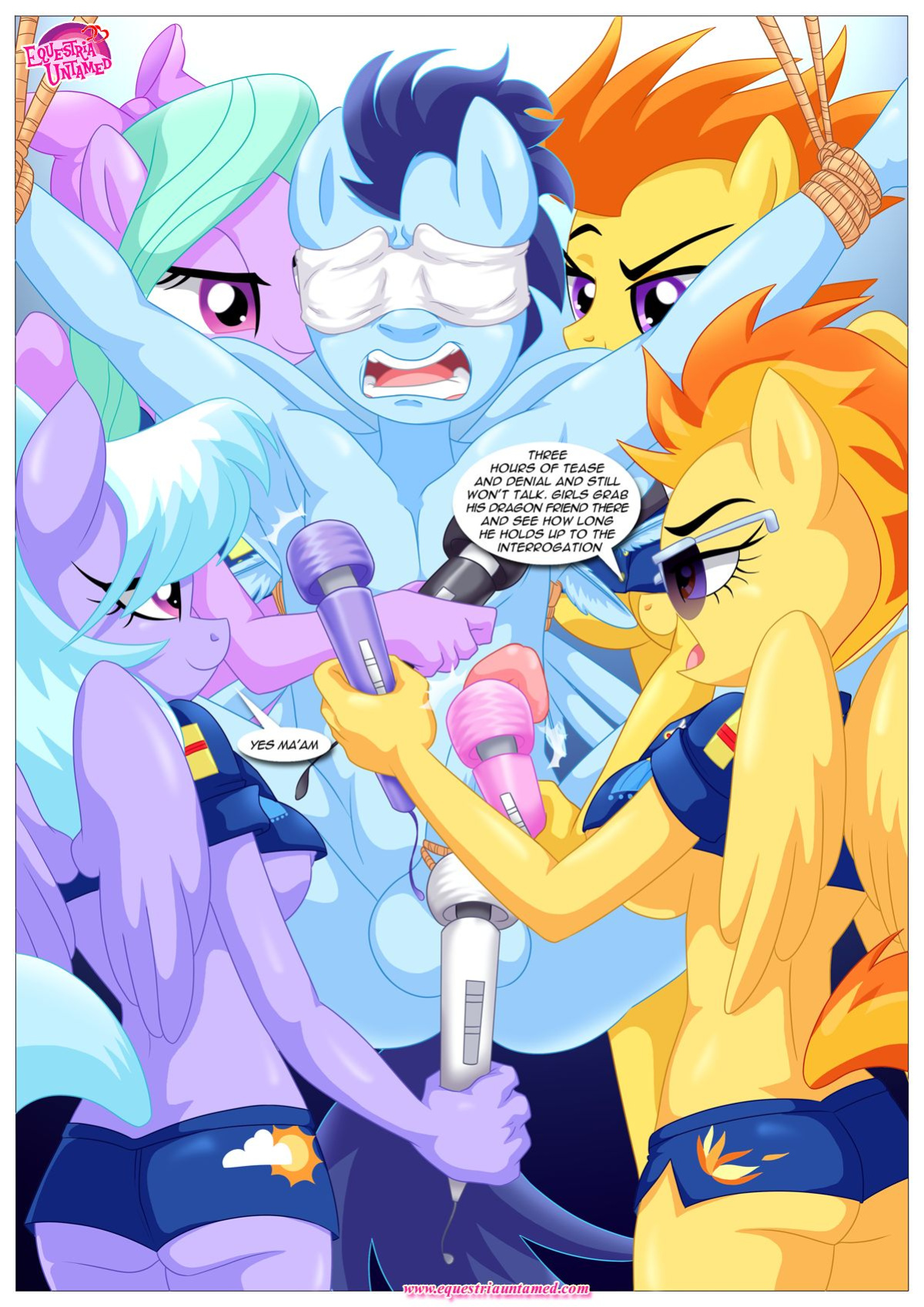 [Palcomix] Rainbow Dash's Game of Extreme PDA