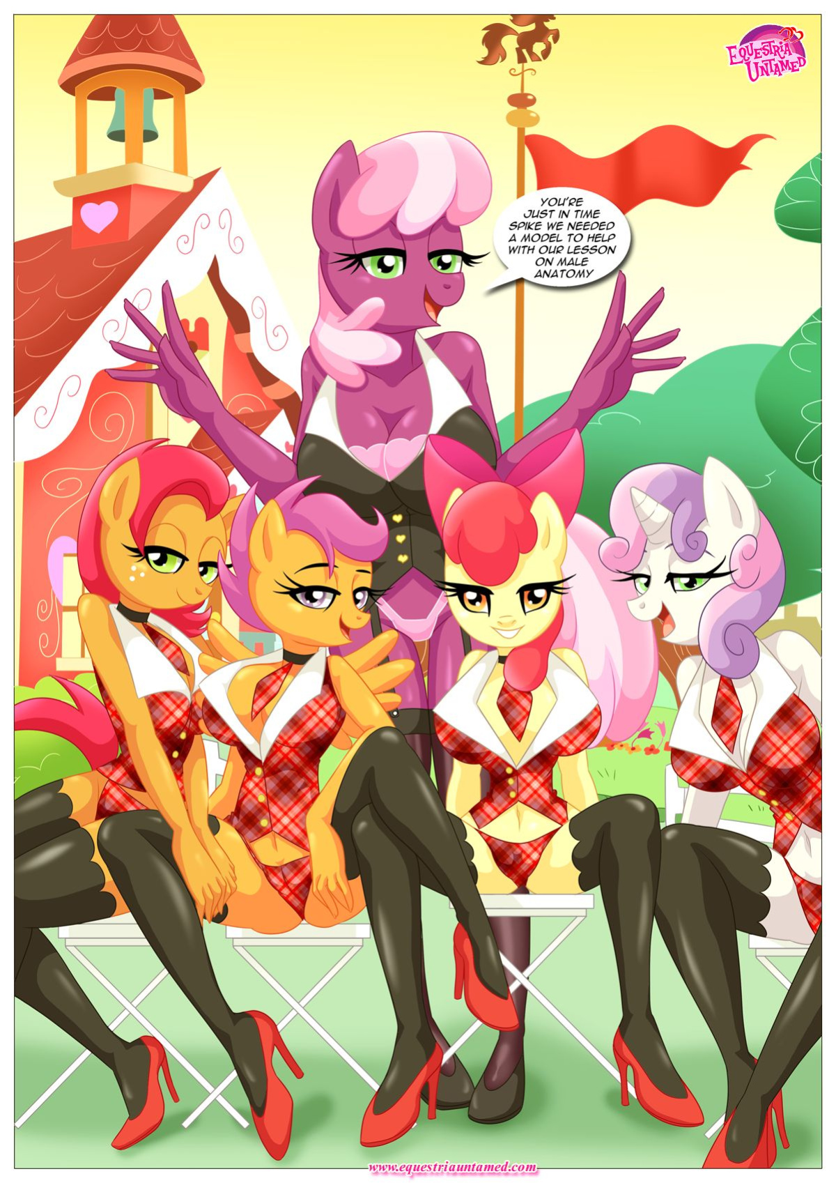 [Palcomix] Rainbow Dash's Game of Extreme PDA