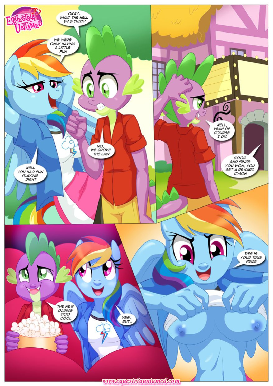 [Palcomix] Rainbow Dash's Game of Extreme PDA