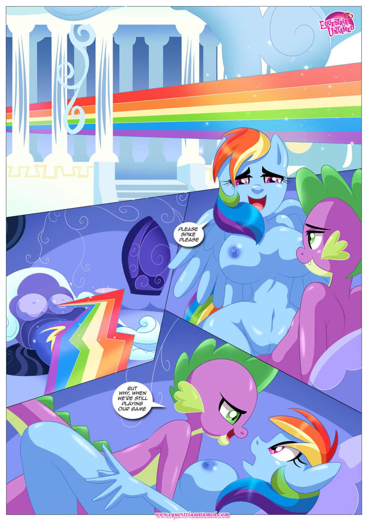 [Palcomix] Rainbow Dash's Game of Extreme PDA