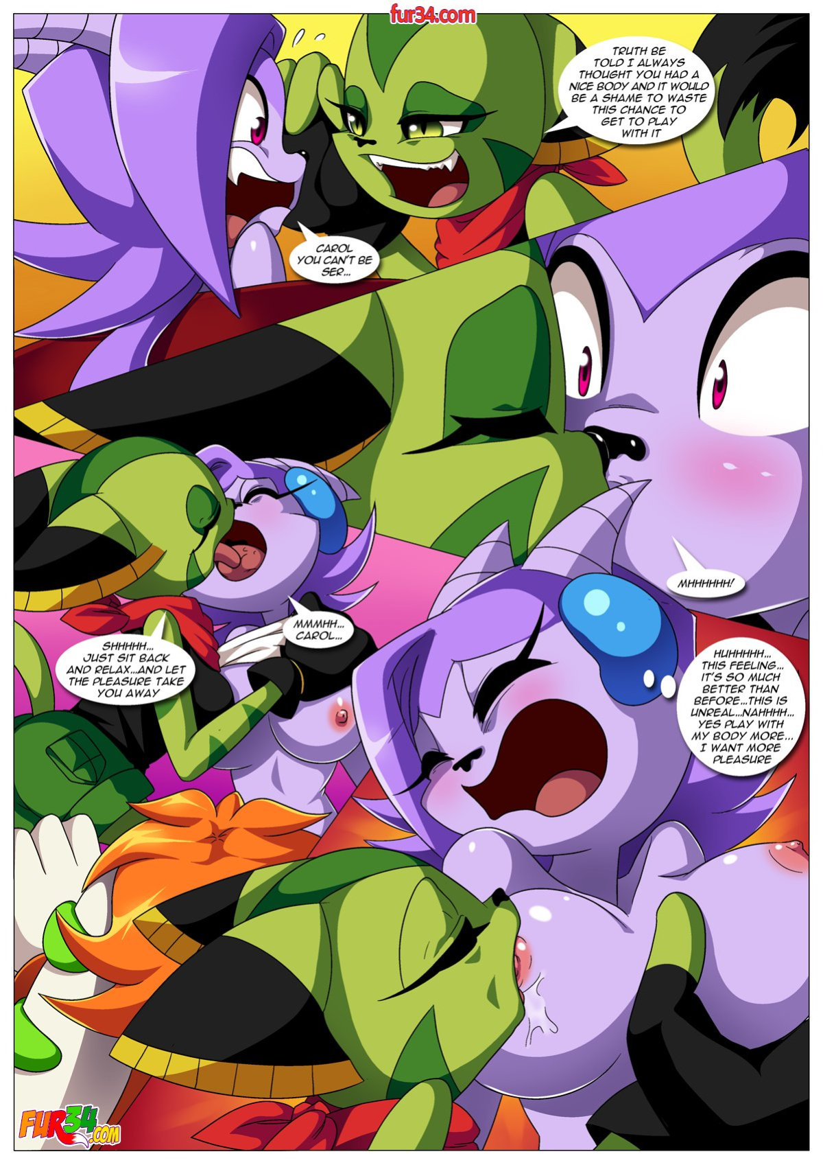 [Palcomix] Watching A Movie With Friends