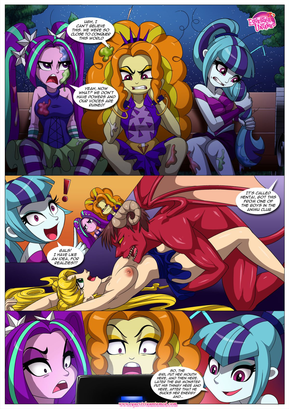 [Palcomix] The Dazzlings Revenge