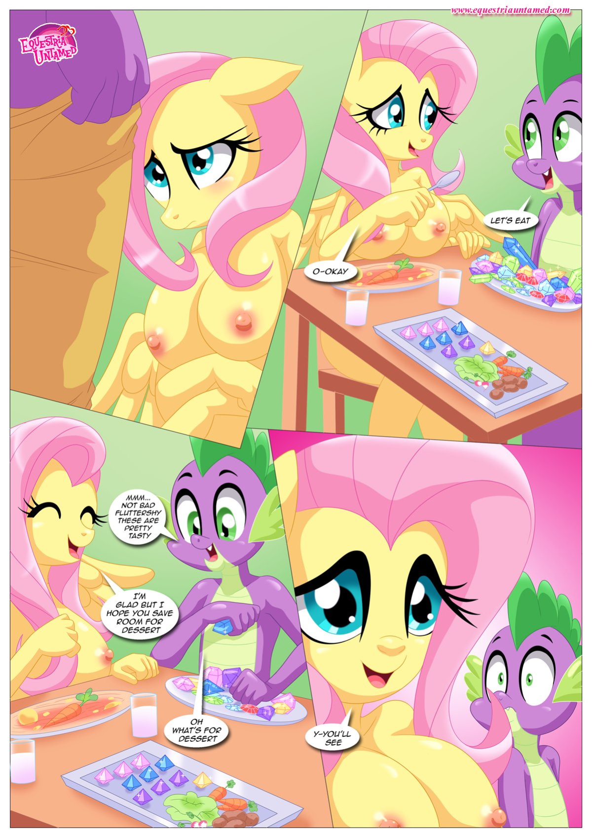 [Palcomix] The Secret Ingredient is Fluttershy... Fluttershy