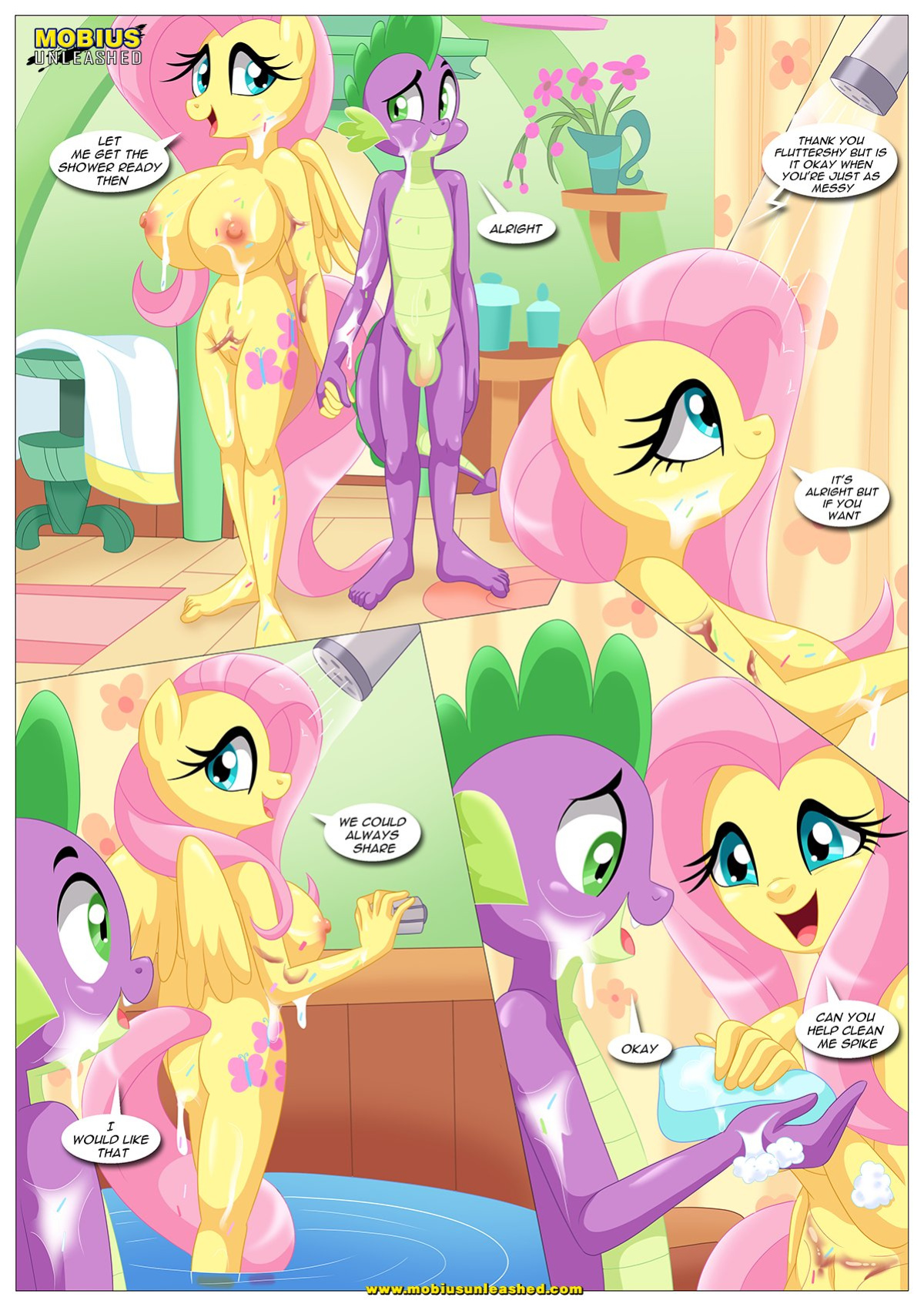 [Palcomix] The Secret Ingredient is Fluttershy... Fluttershy