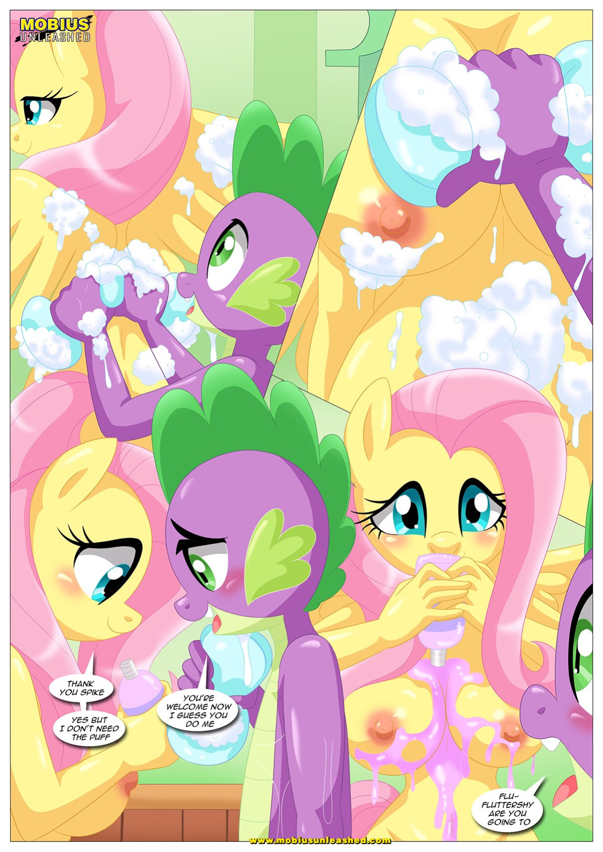 [Palcomix] The Secret Ingredient is Fluttershy... Fluttershy