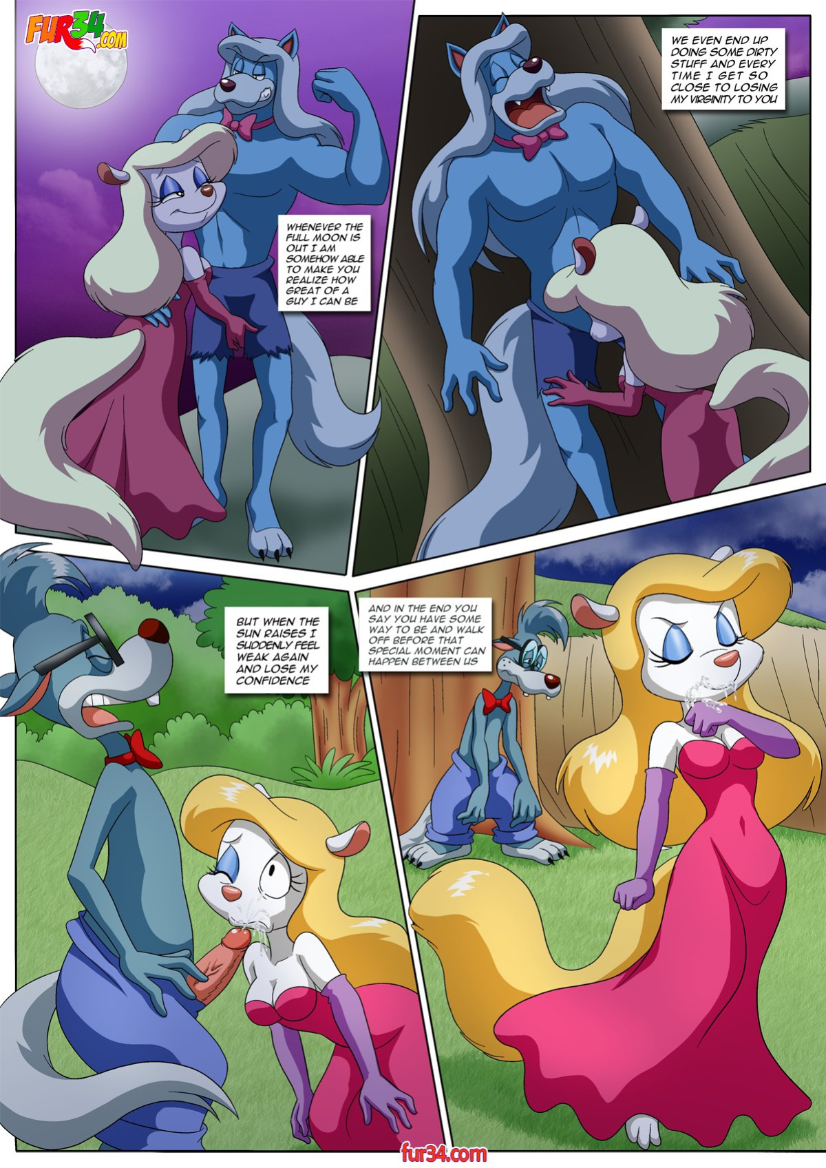 [Palcomix] The Wolf Who Cried Mink
