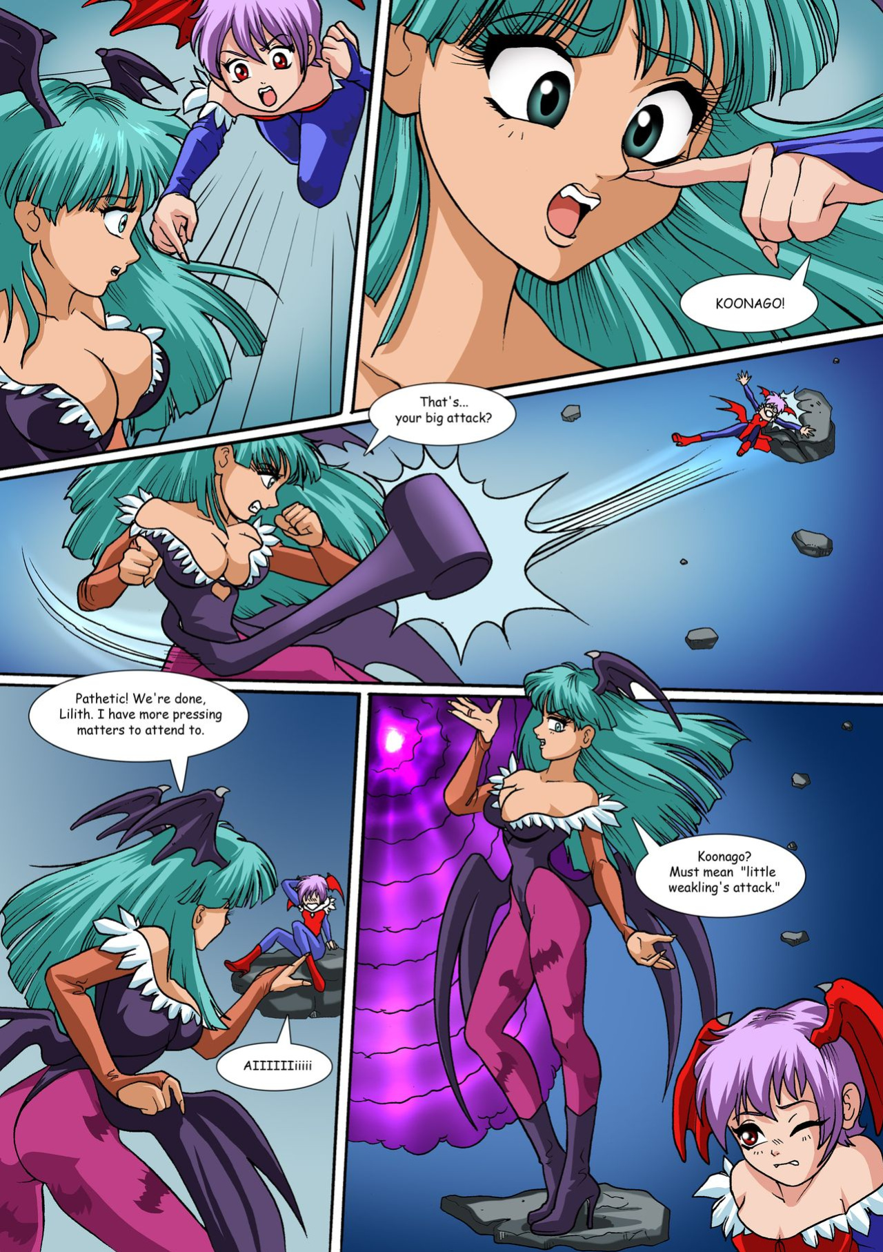 [Palcomix] The Shrinking Succubus