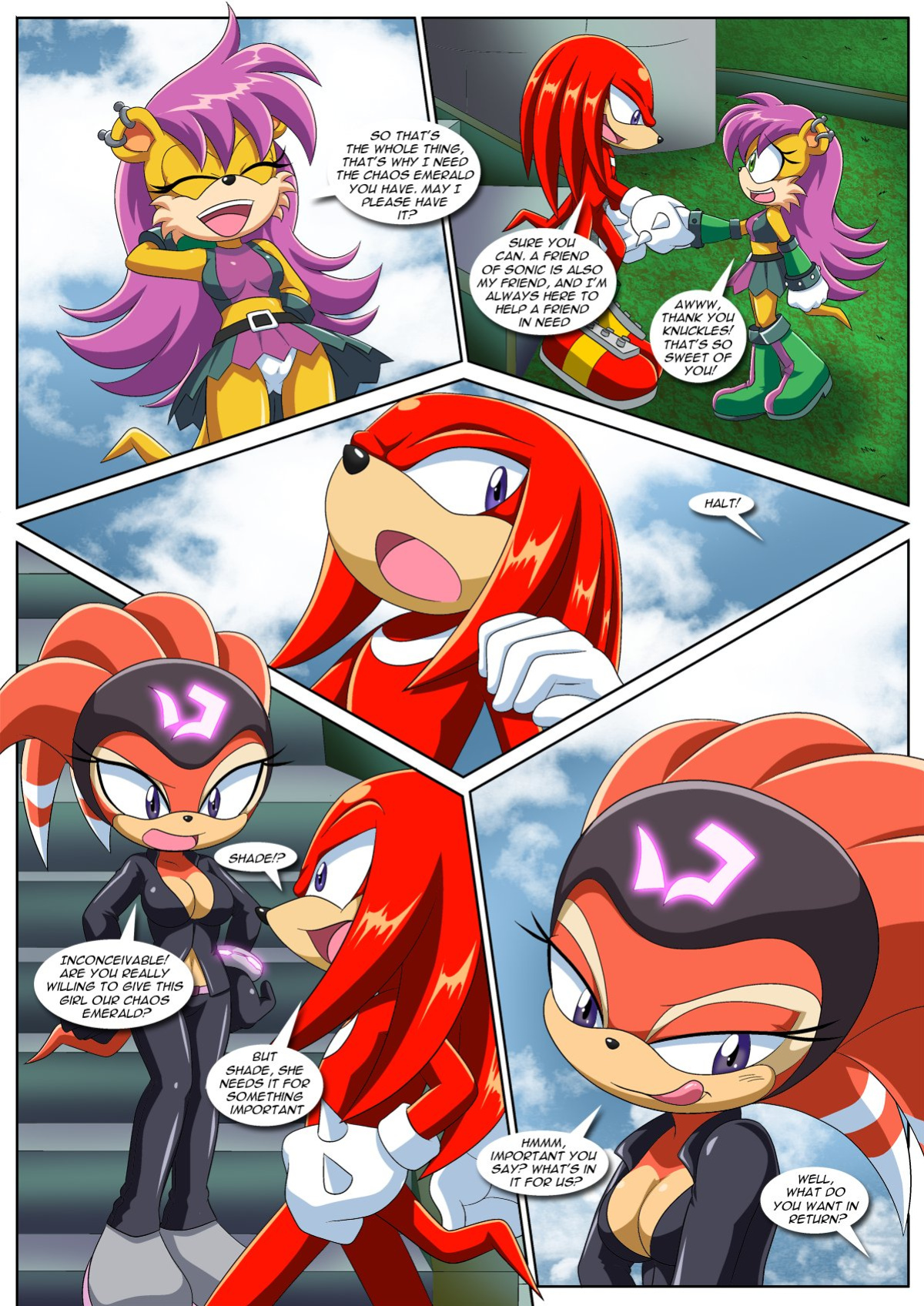 [Palcomix] Sonic Project XXX 4