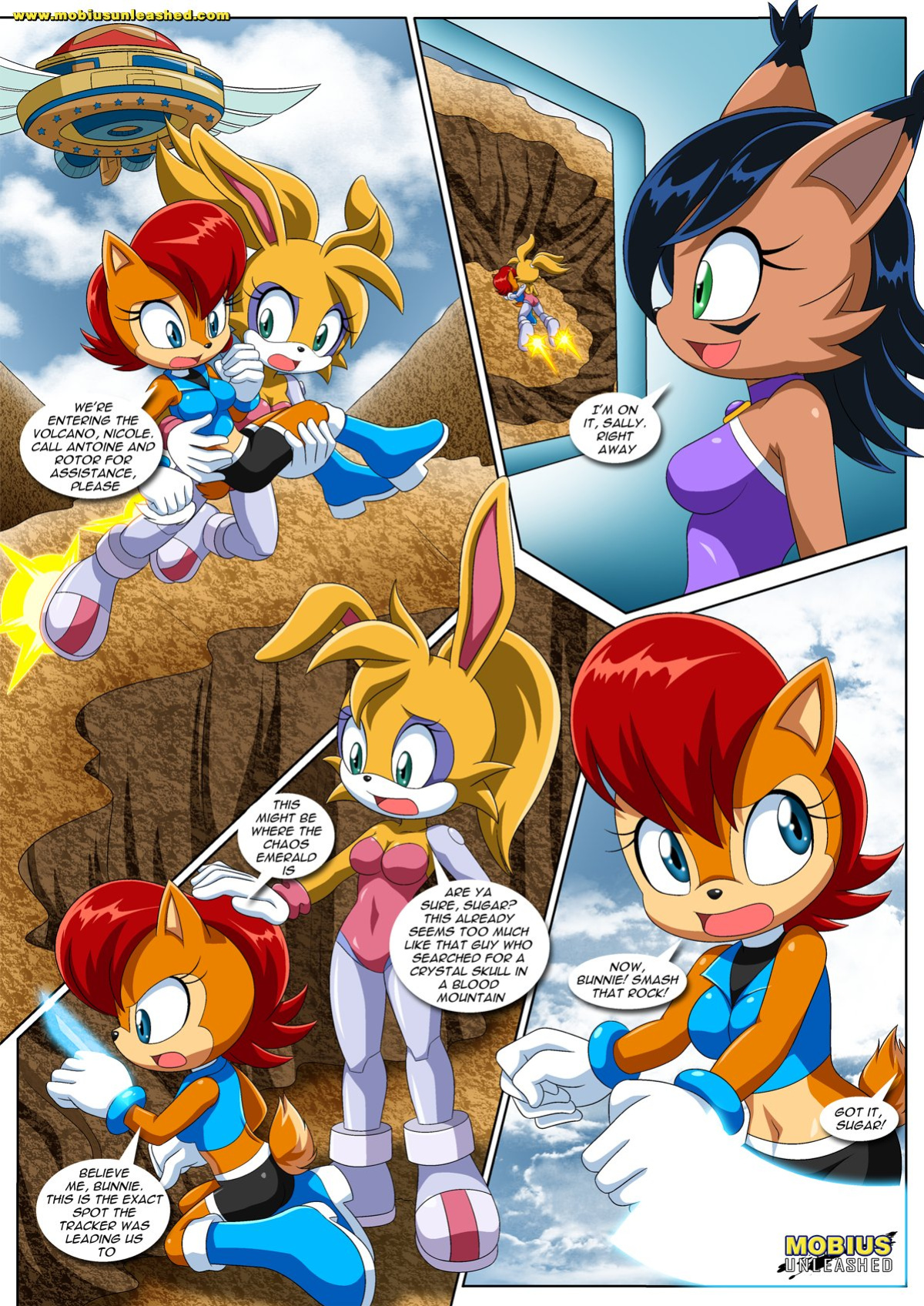 [Palcomix] Sonic Project XXX 4