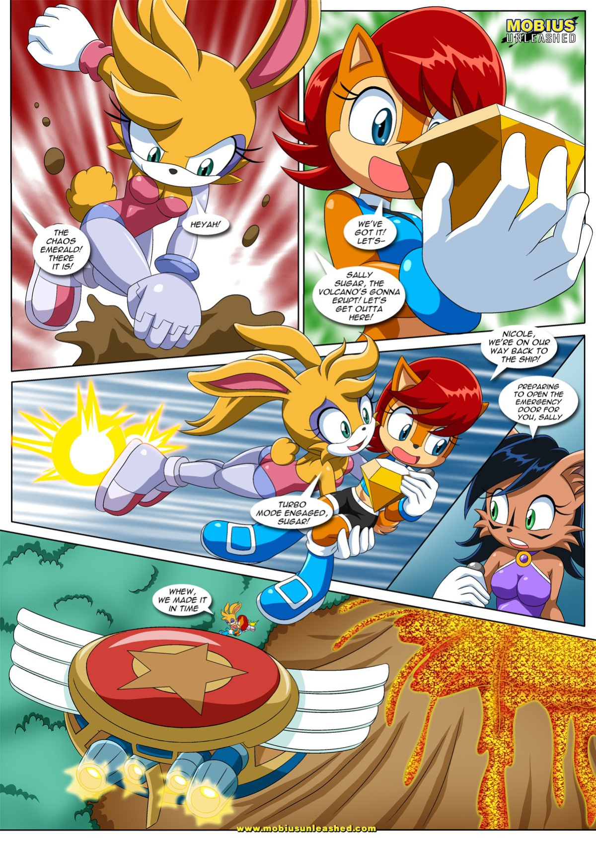 [Palcomix] Sonic Project XXX 4