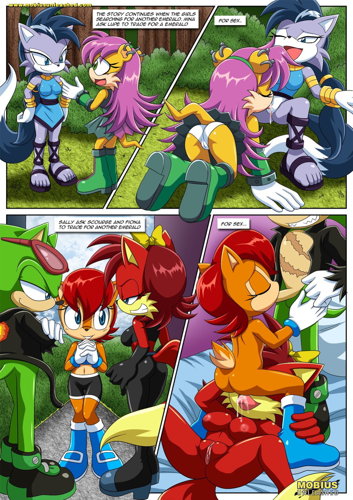 [Palcomix] Sonic Project XXX 4