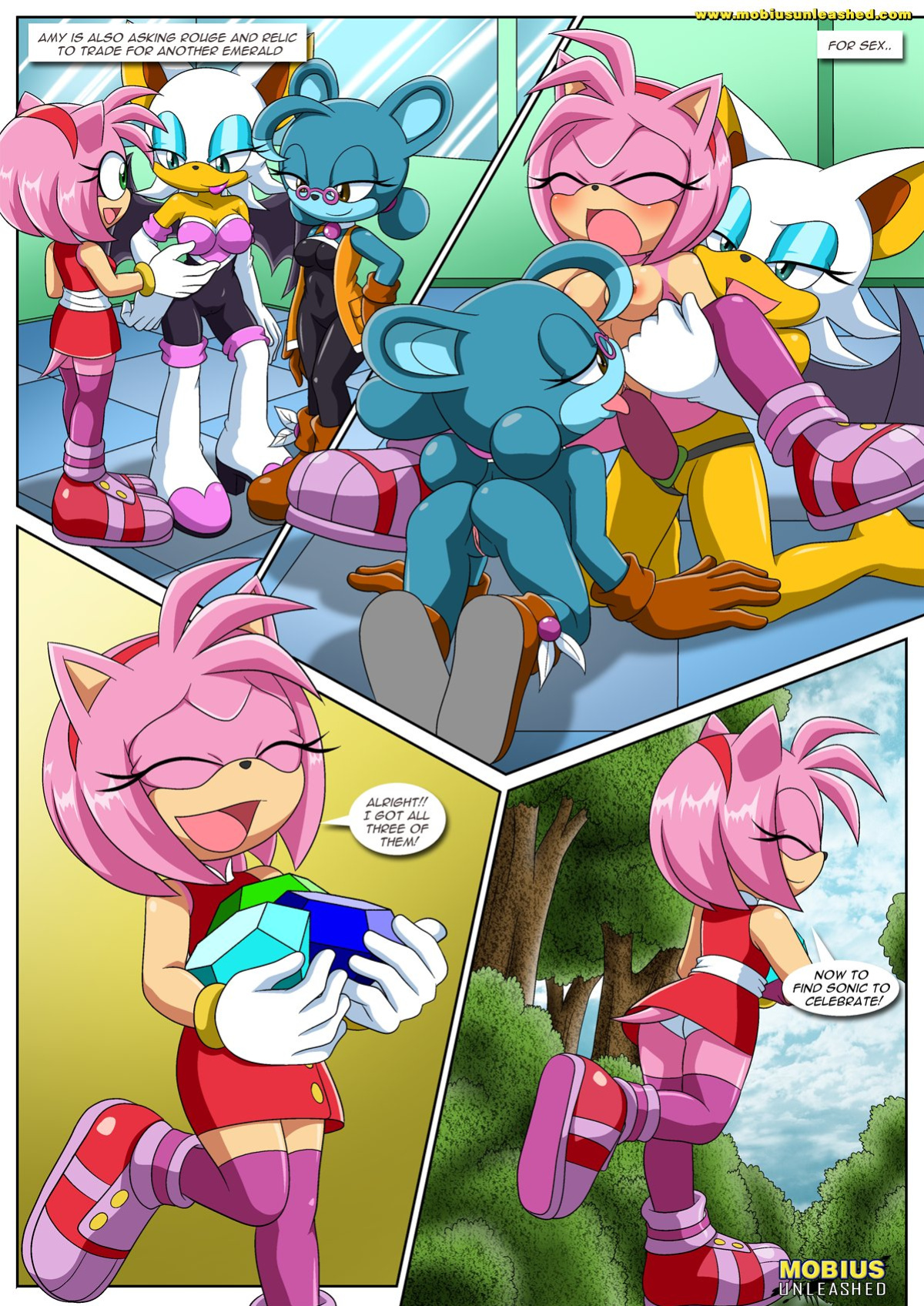 [Palcomix] Sonic Project XXX 4