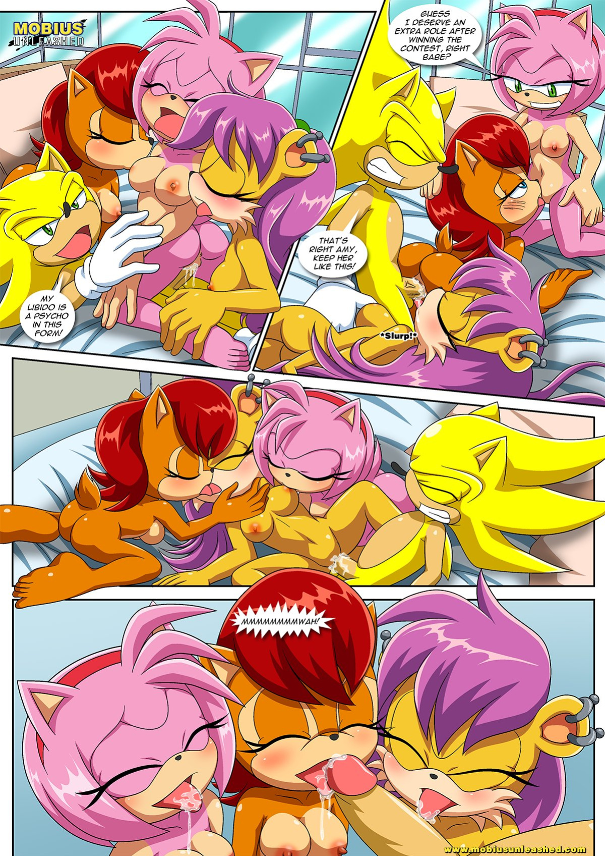 [Palcomix] Sonic Project XXX 4