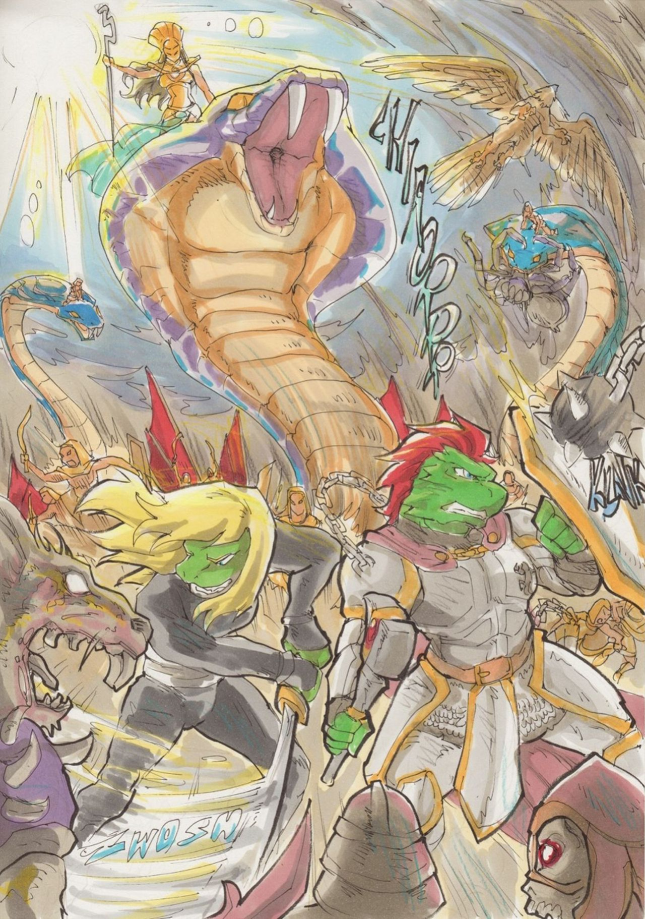 [Kagemusha] Anubis Stories Chapter 5 - The Battle for Anubipolis