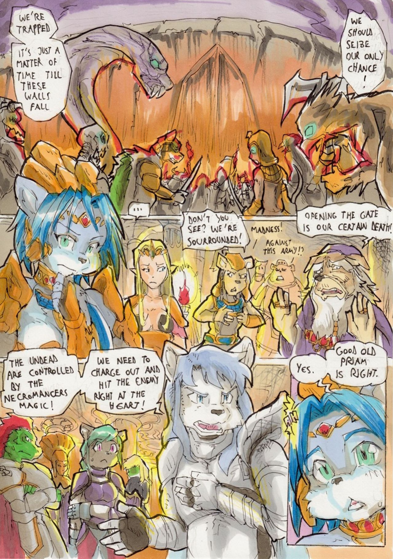 [Kagemusha] Anubis Stories Chapter 5 - The Battle for Anubipolis