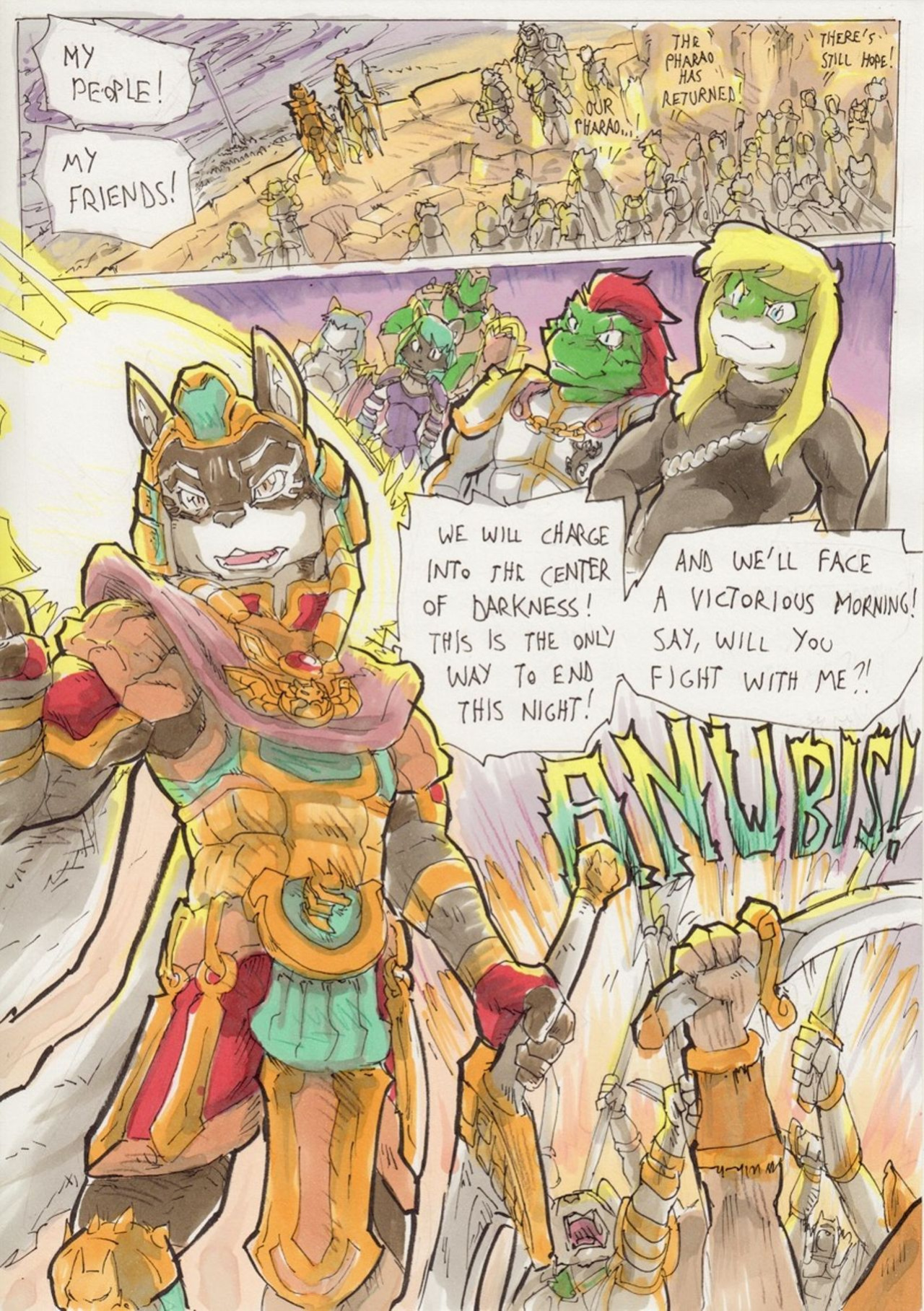 [Kagemusha] Anubis Stories Chapter 5 - The Battle for Anubipolis