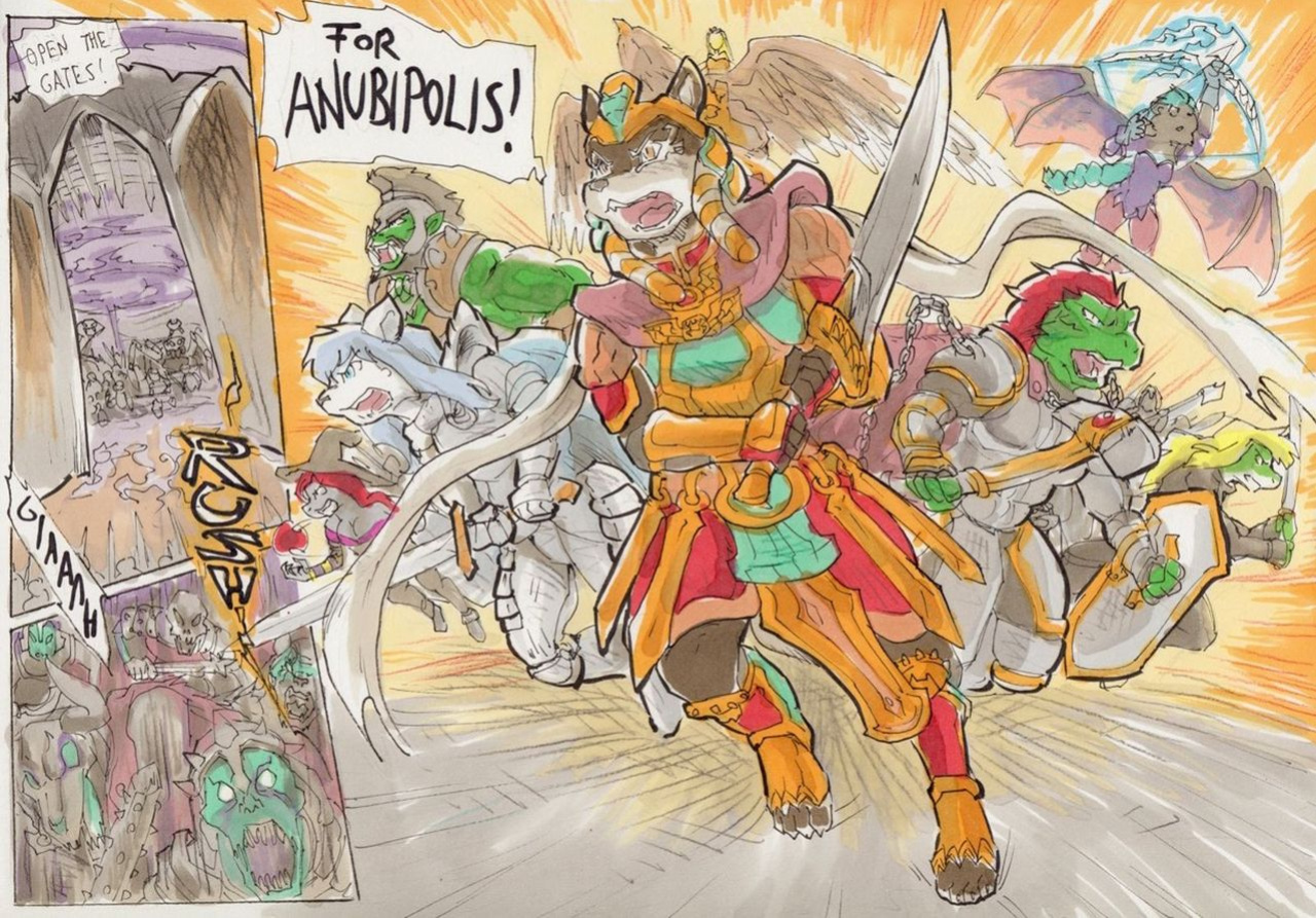 [Kagemusha] Anubis Stories Chapter 5 - The Battle for Anubipolis