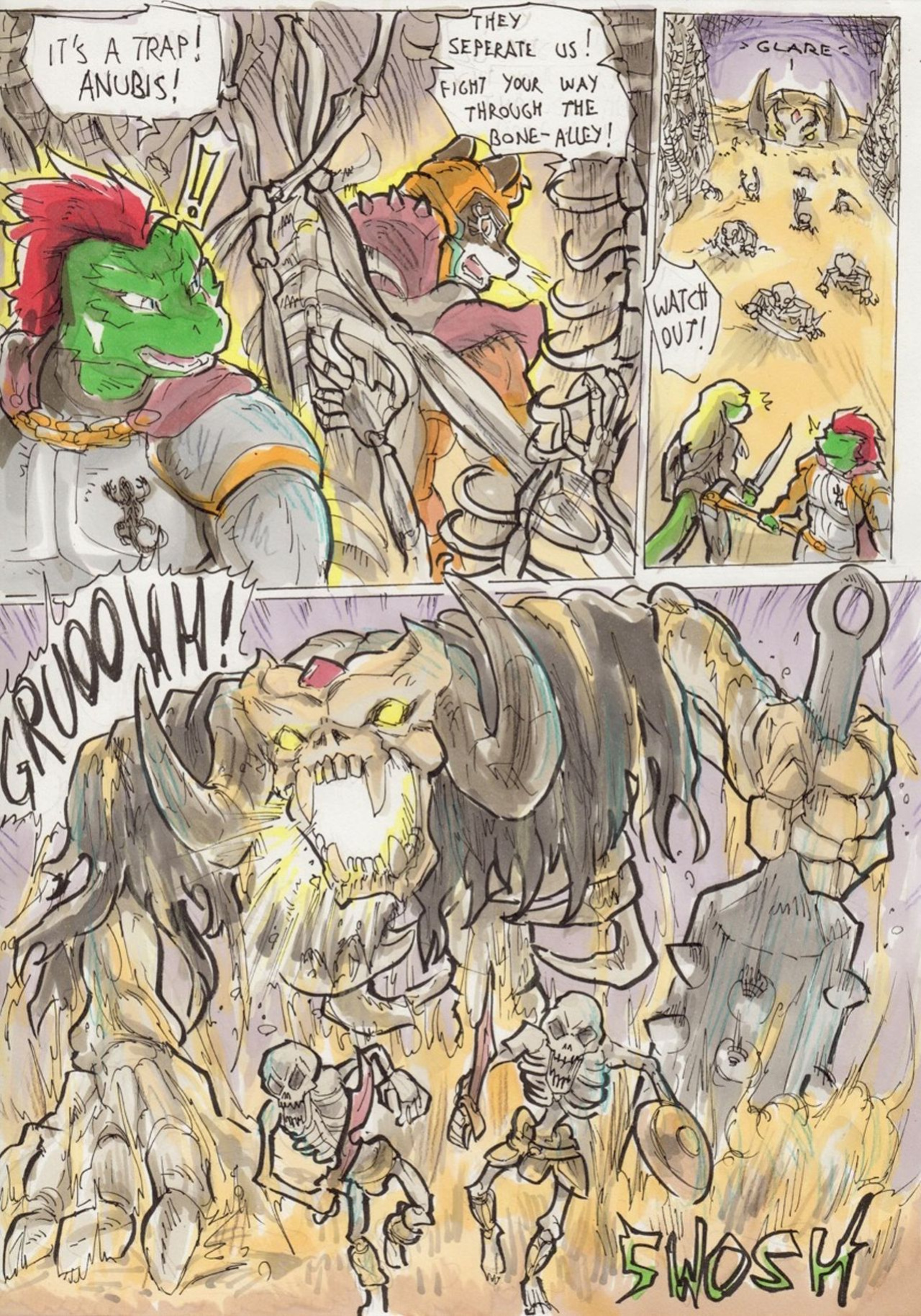 [Kagemusha] Anubis Stories Chapter 5 - The Battle for Anubipolis