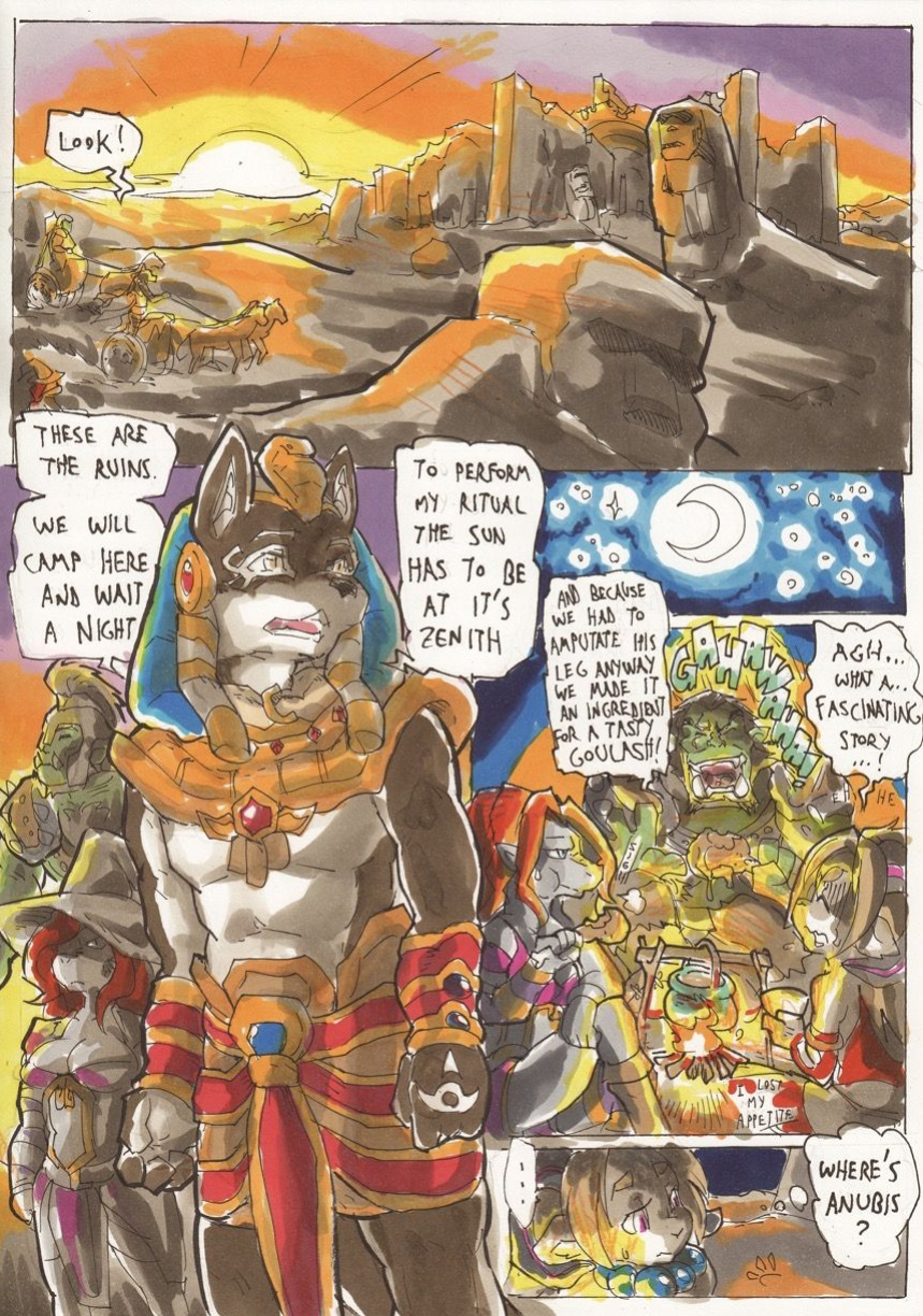 [Kagemusha] Anubis Stories Chapter 4 - Desert Collossus
