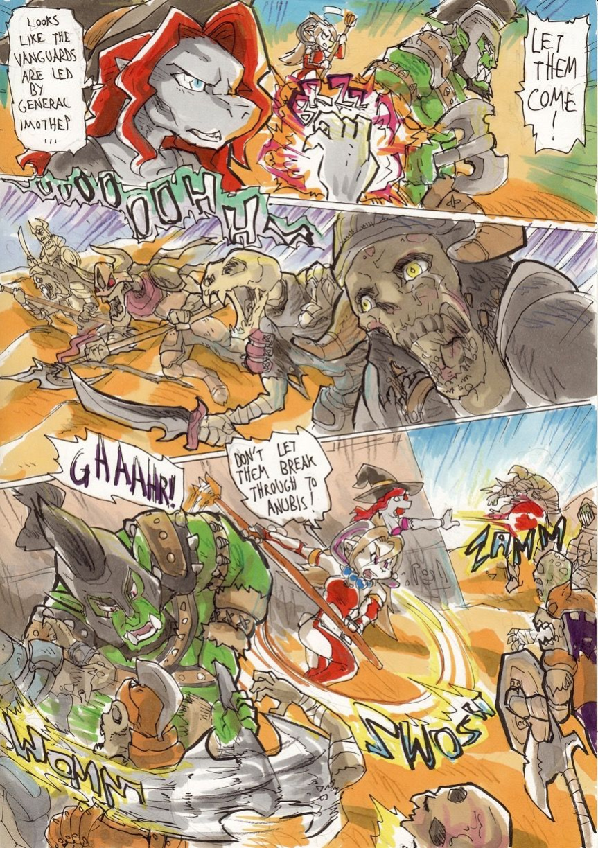 [Kagemusha] Anubis Stories Chapter 4 - Desert Collossus