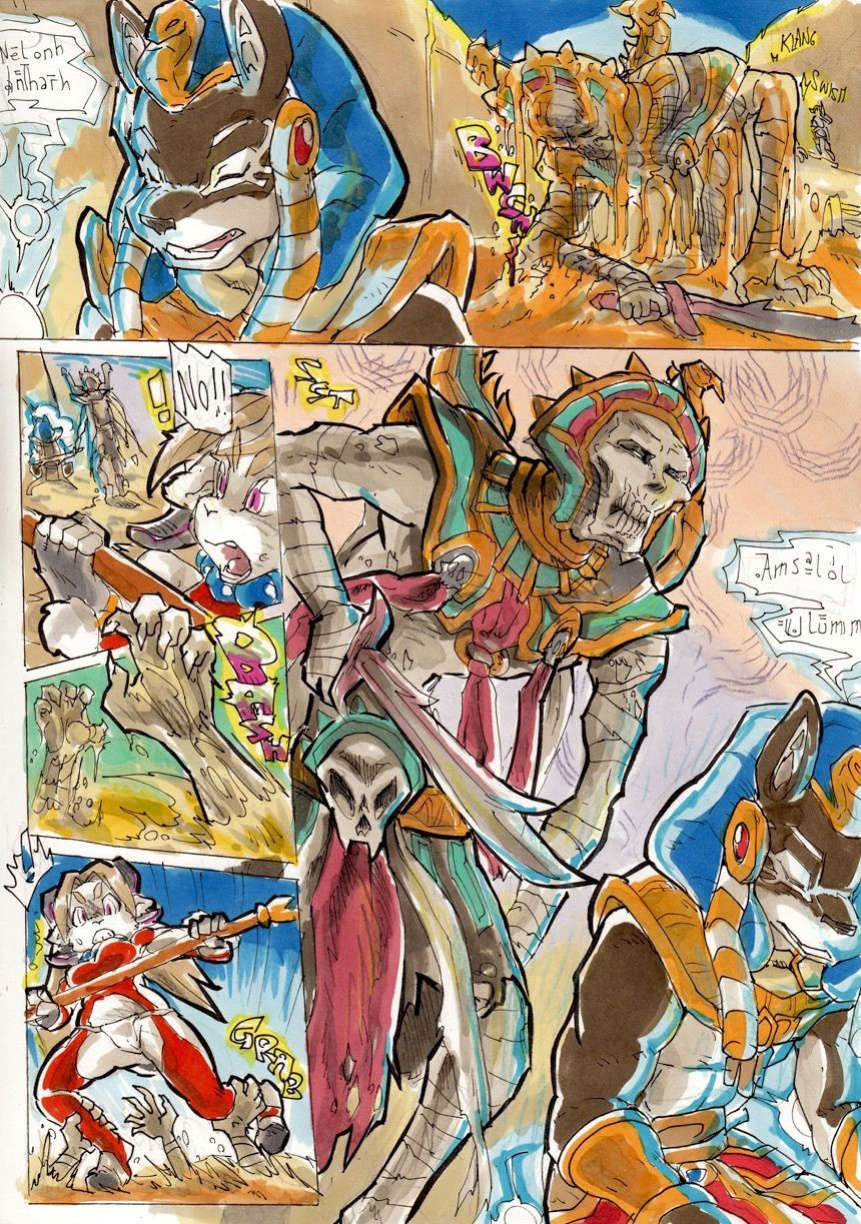 [Kagemusha] Anubis Stories Chapter 4 - Desert Collossus