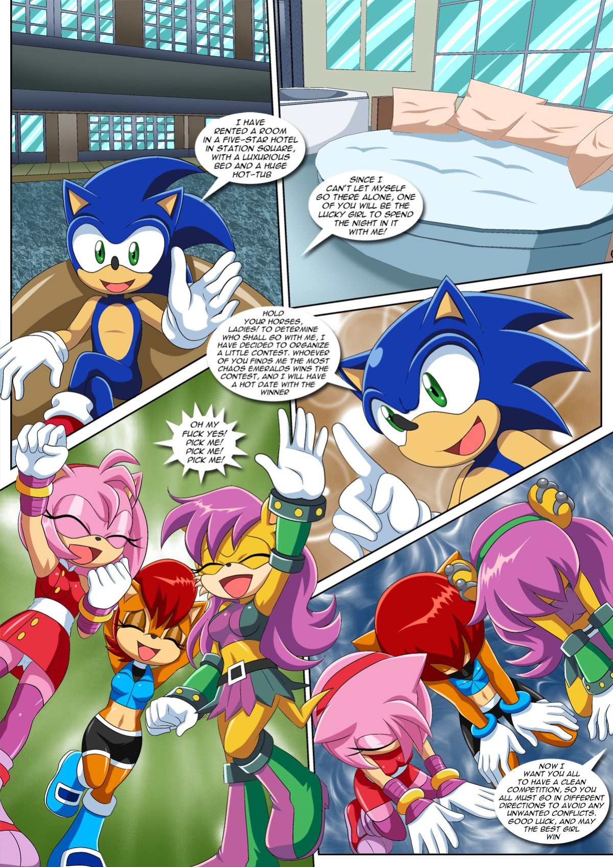 Sonic XXX Project: Collector's Edition ( 1 - 4 )