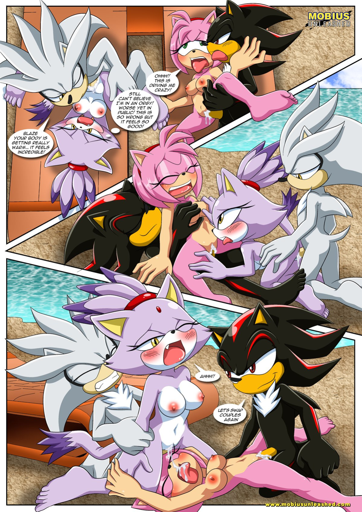Sonic XXX Project: Collector's Edition ( 1 - 4 )