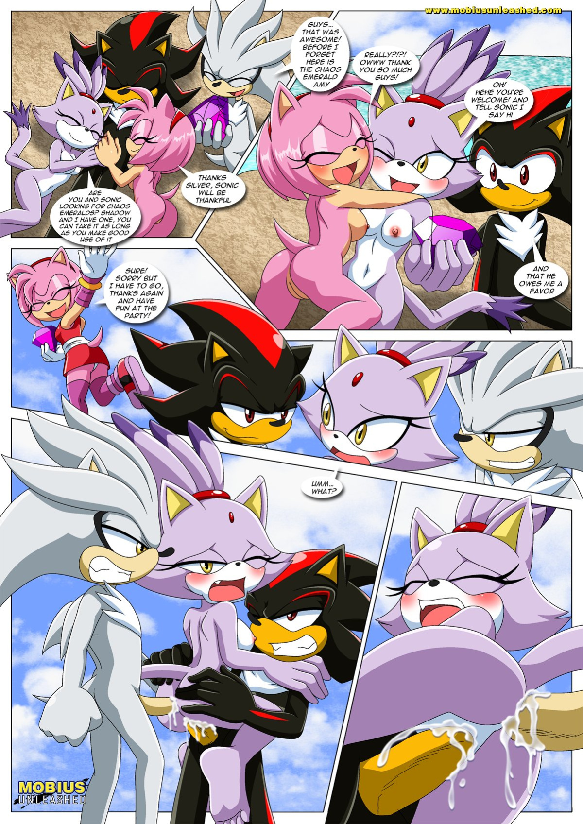 Sonic XXX Project: Collector's Edition ( 1 - 4 )