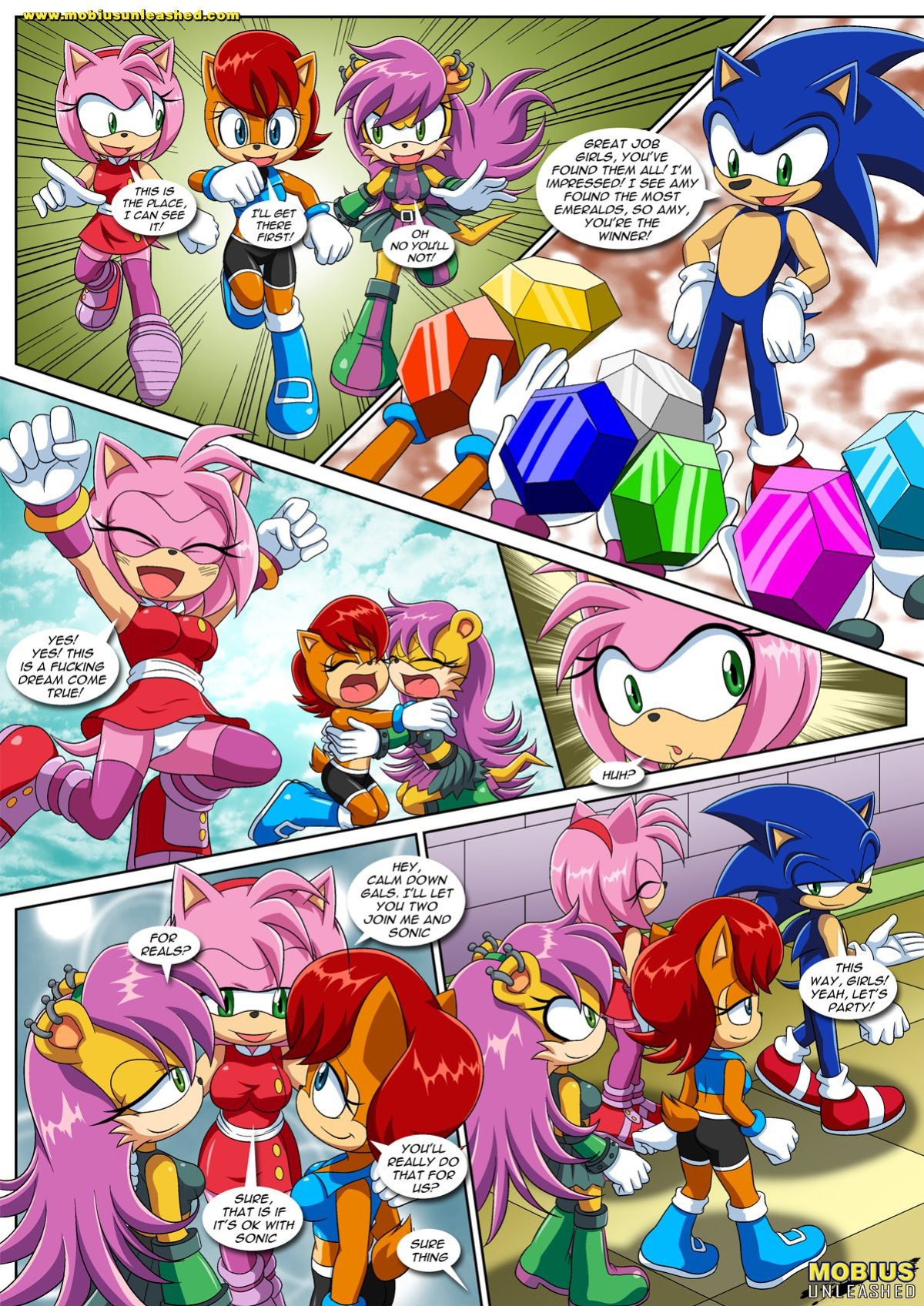 Sonic XXX Project: Collector's Edition ( 1 - 4 )