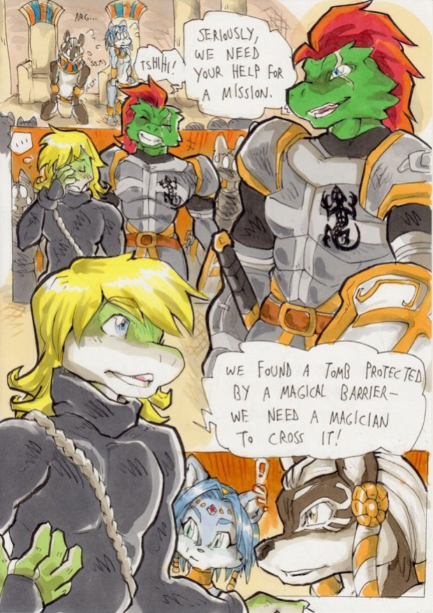 [Kagemusha] Anubis Stories Chapter 1 - The Magical Sword