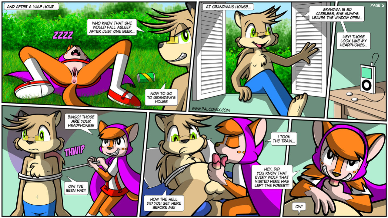 [Palcomix] Cute Lil' Purple Riding Hood