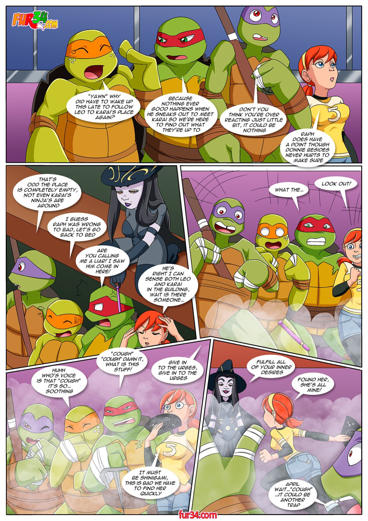 [Palcomix] Teenage Horny Kunoichi Girls
