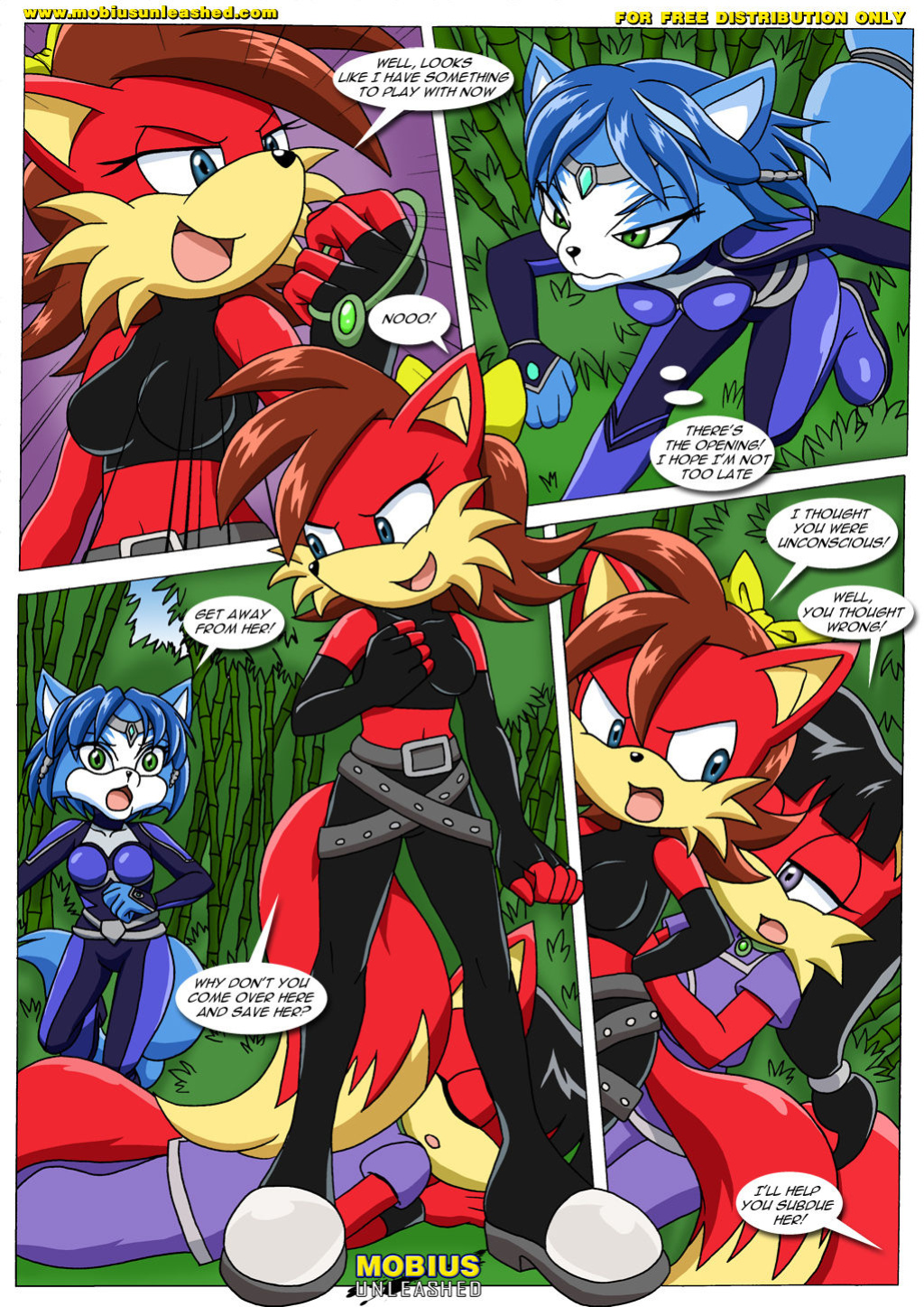 [Palcomix] FoXXXes