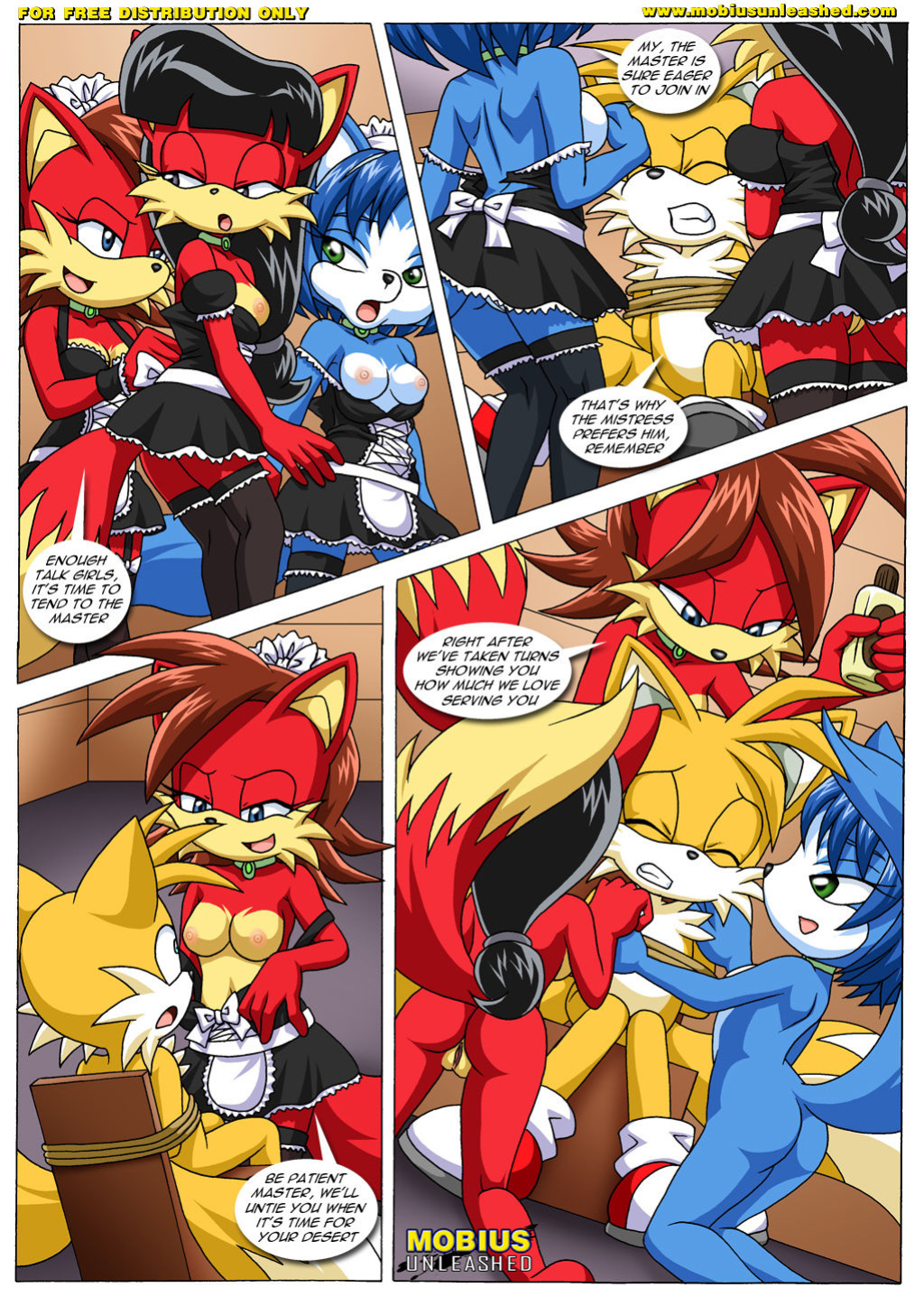 [Palcomix] FoXXXes