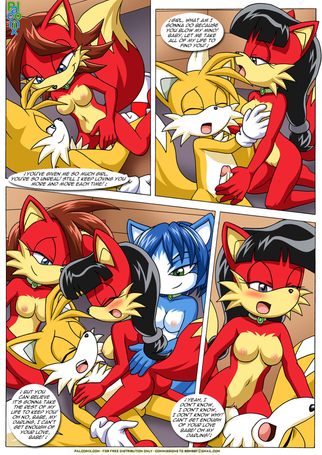 [Palcomix] FoXXXes