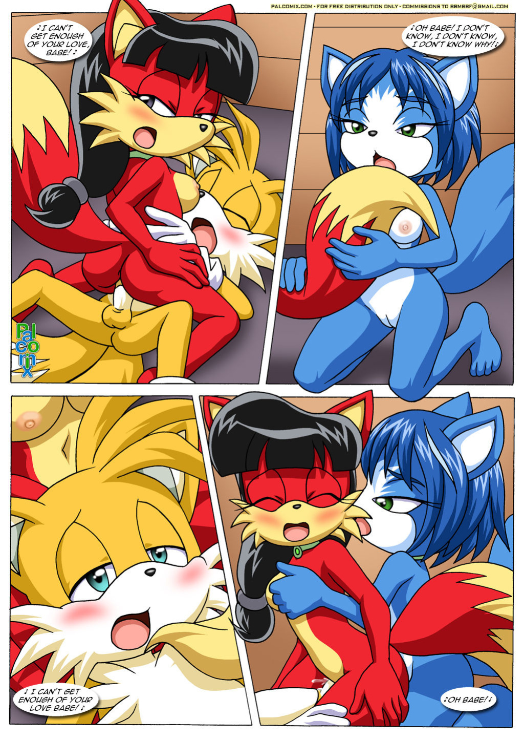 [Palcomix] FoXXXes